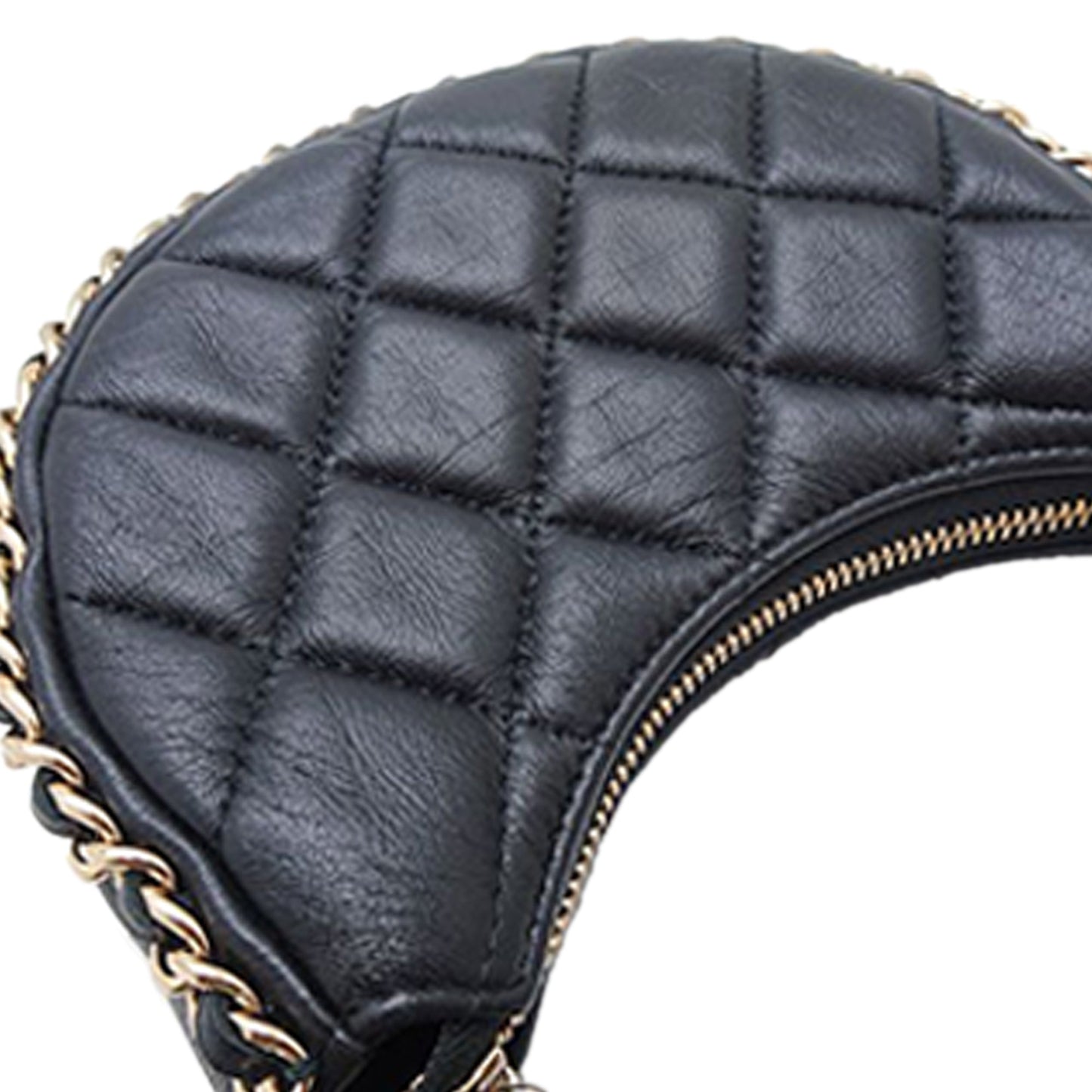 Chanel Mini Quilted Lambskin Chain Around Hook Hobo