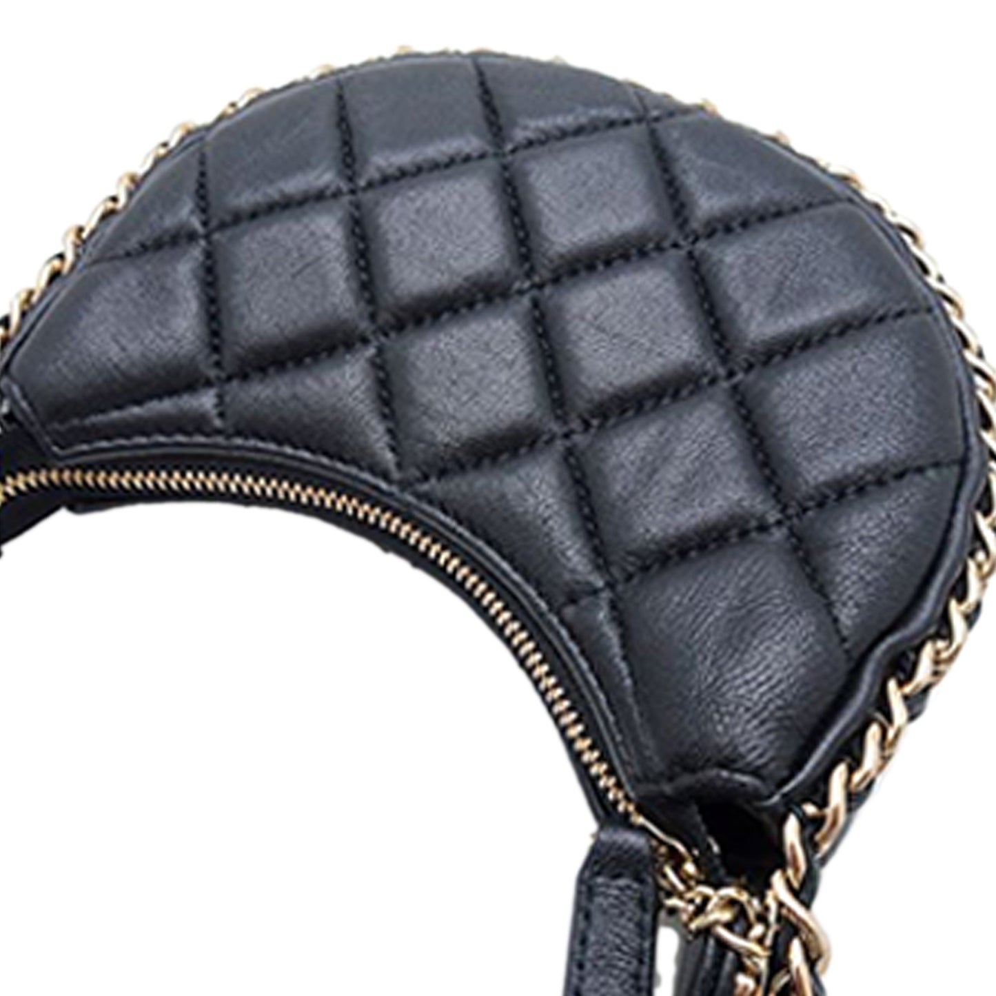 Chanel Mini Quilted Lambskin Chain Around Hook Hobo