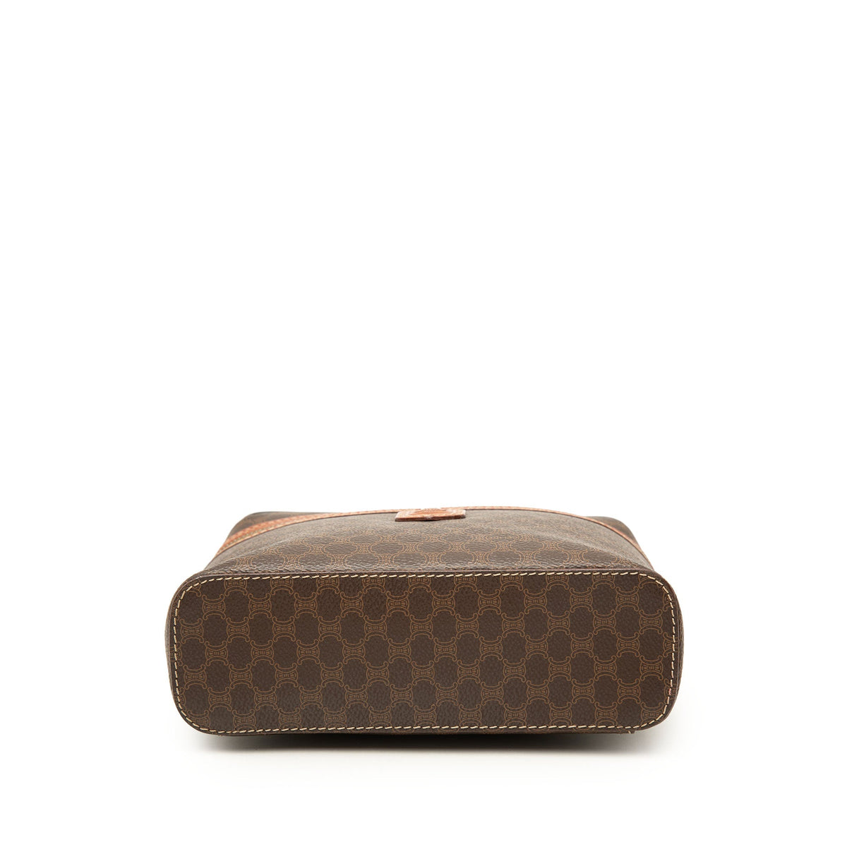 Celine Macadam Coated Canvas Vanity Bag
