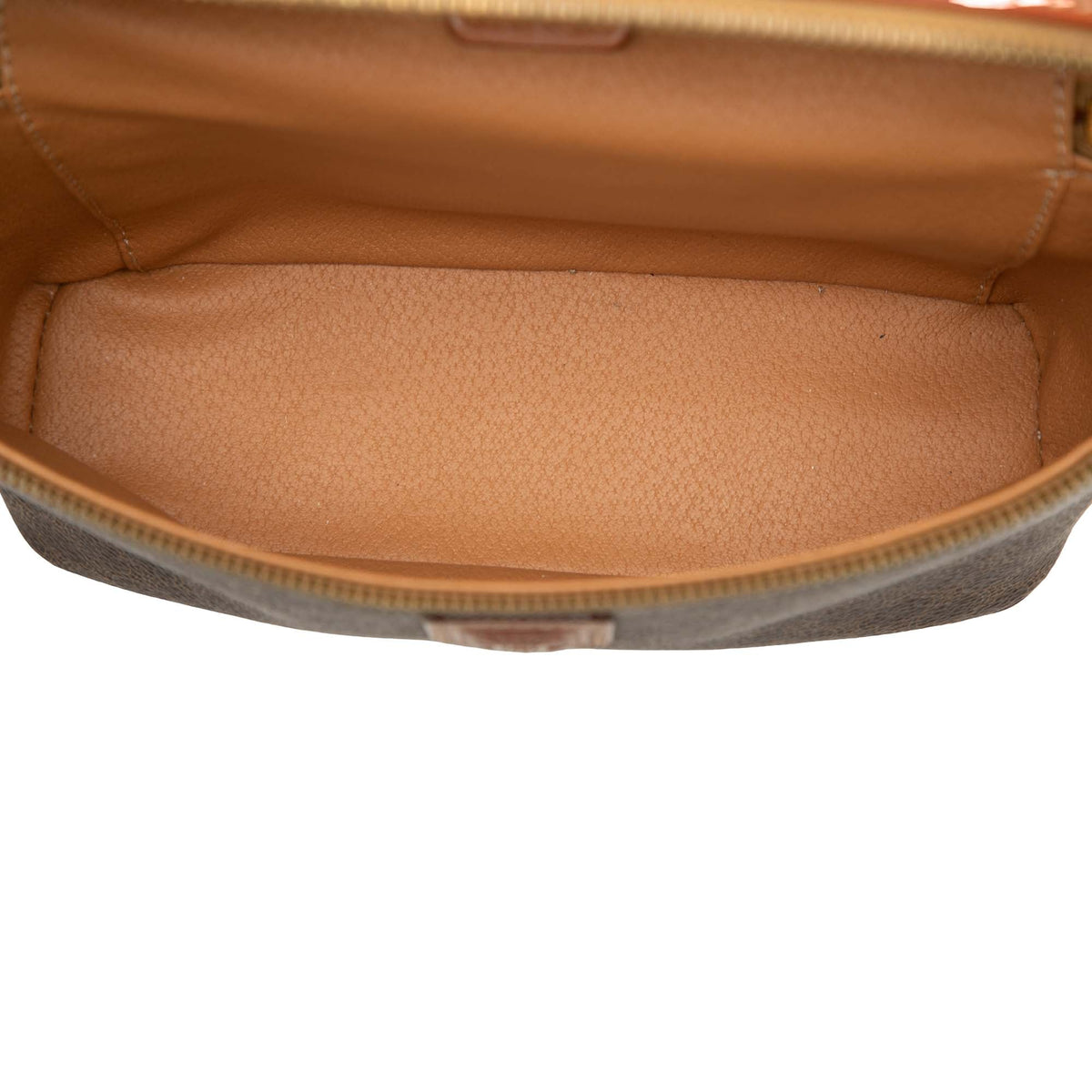 Celine Macadam Coated Canvas Vanity Bag