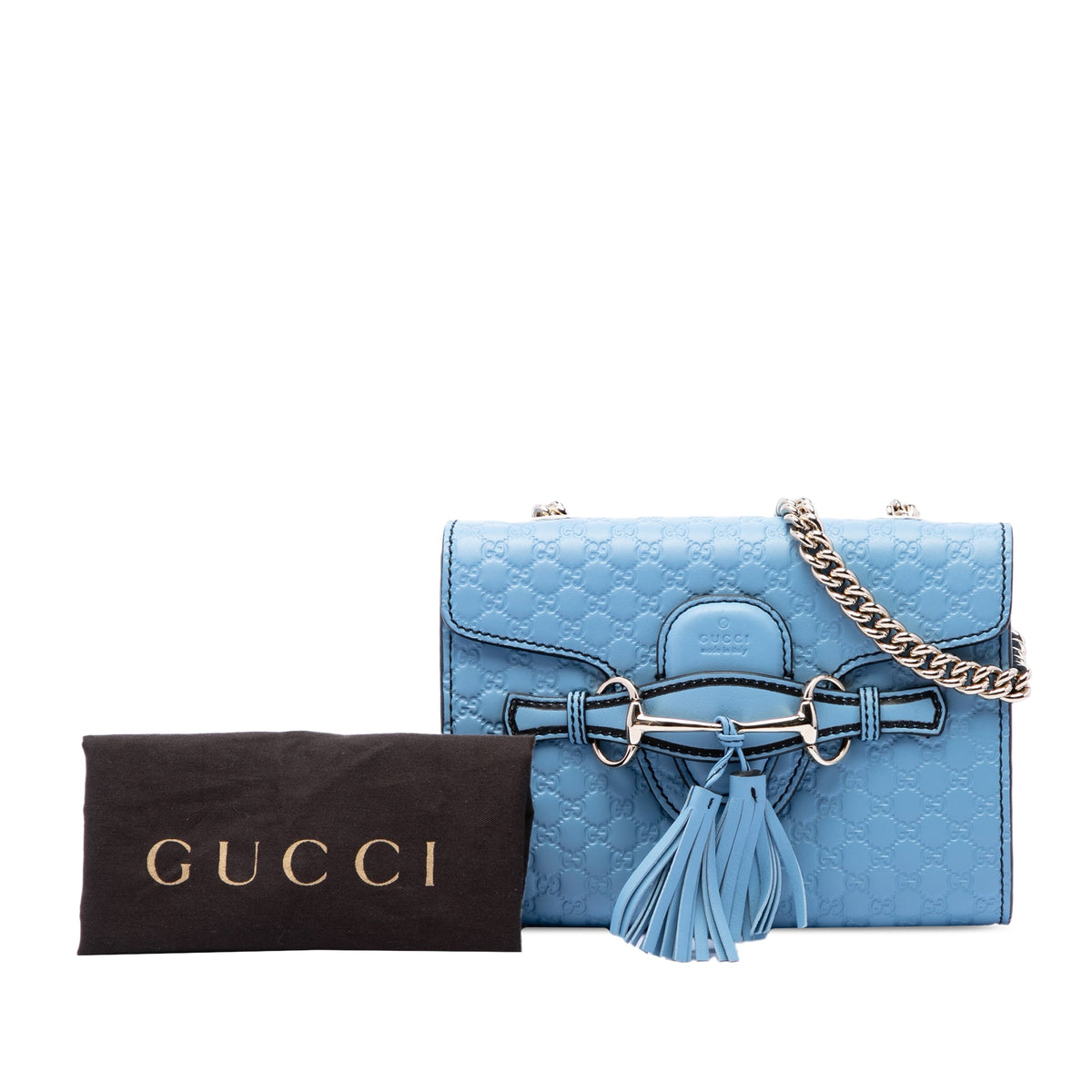 Gucci Mini Microguccissima Emily Crossbody
