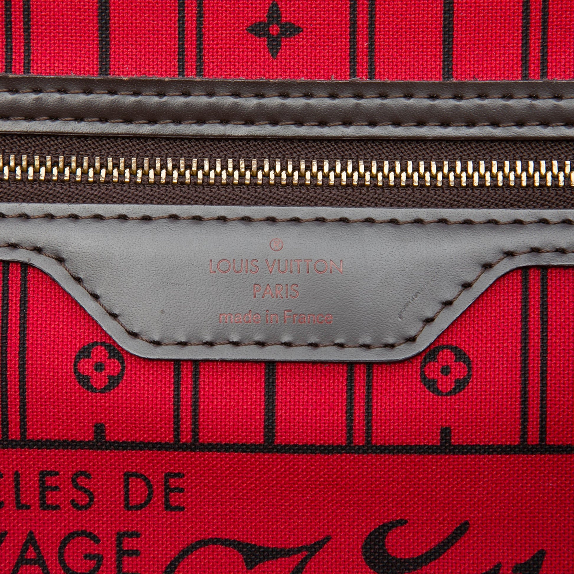 Louis Vuitton Damier Ebene Neverfull GM