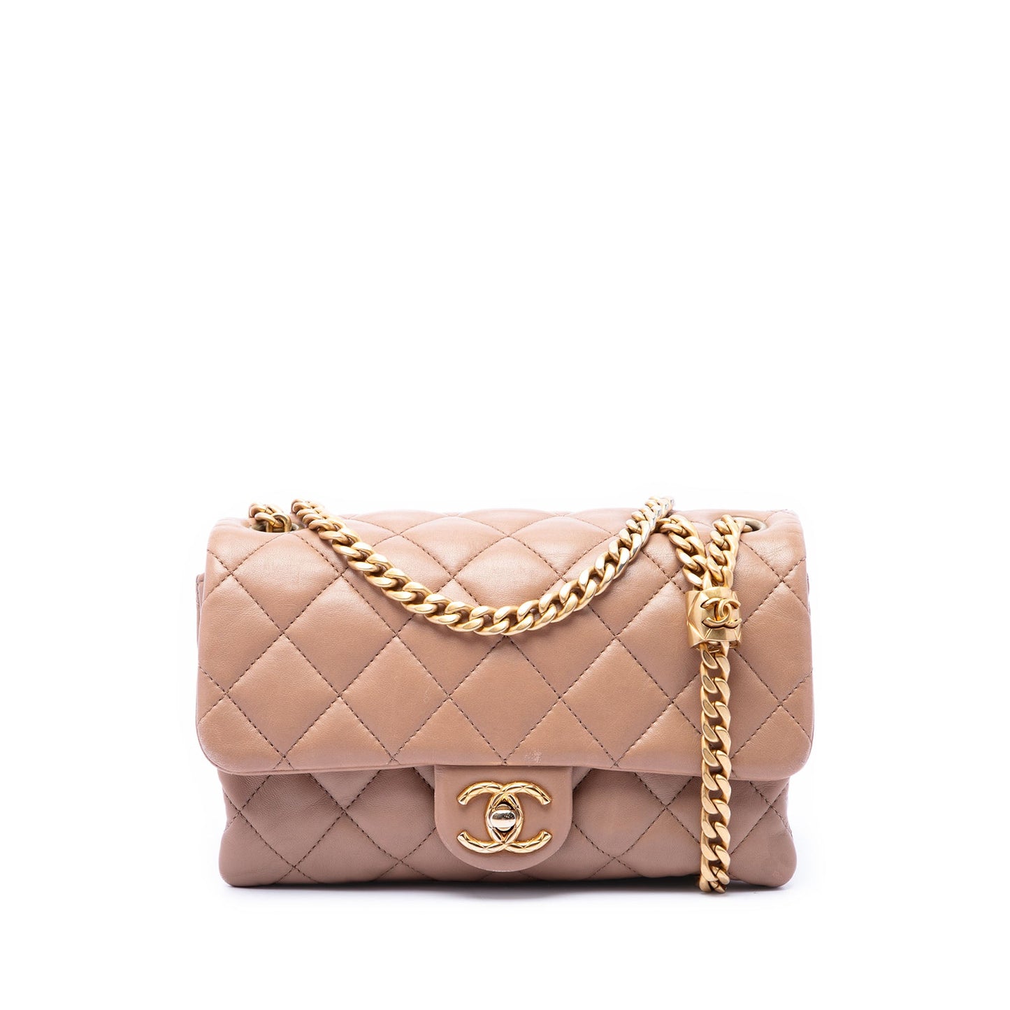 Chanel Small Quilted Lambskin Pillow Crush Flap