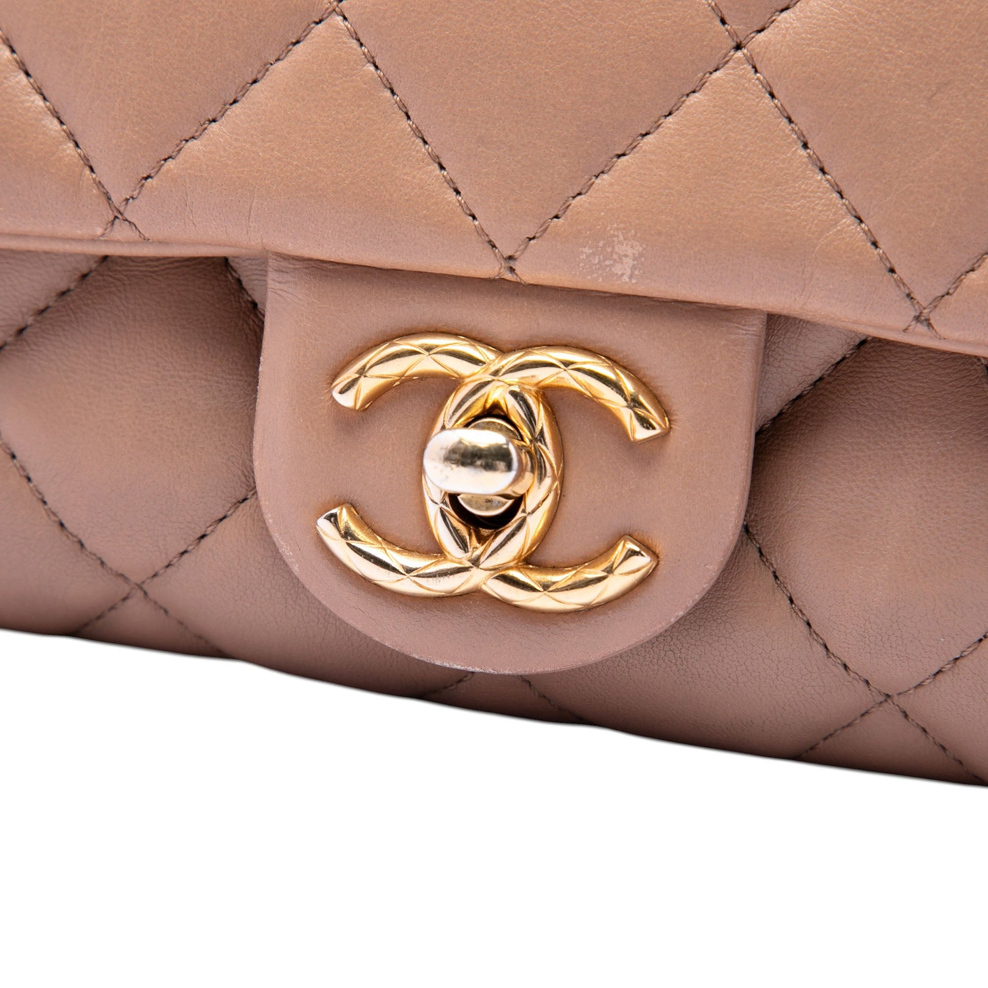 Chanel Small Quilted Lambskin Pillow Crush Flap