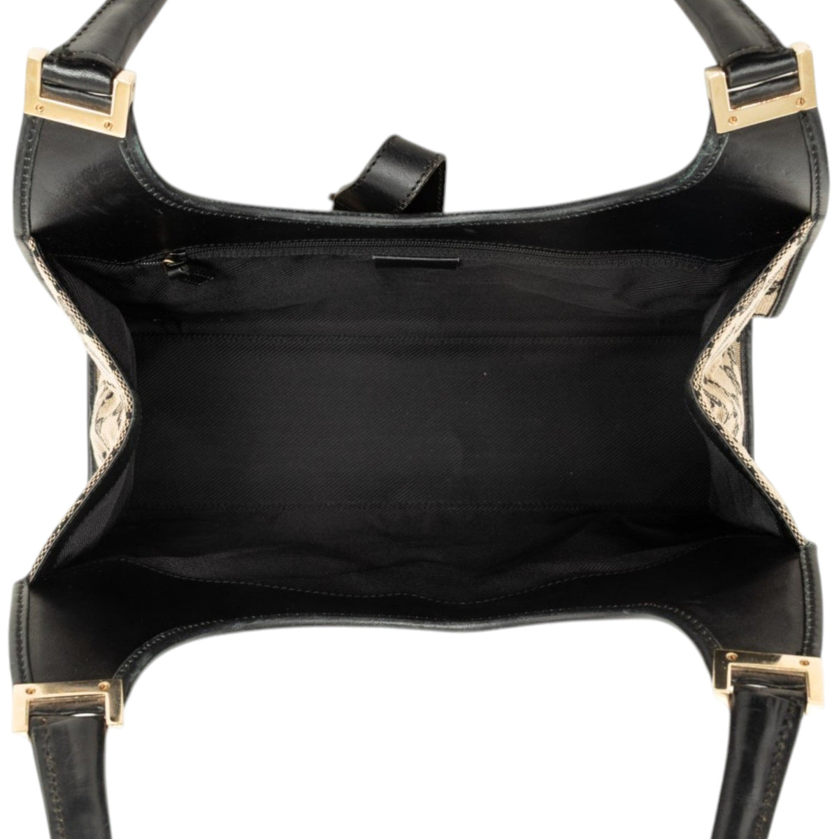 Gucci GG Canvas Jackie Bardot Shoulder Bag — Beige