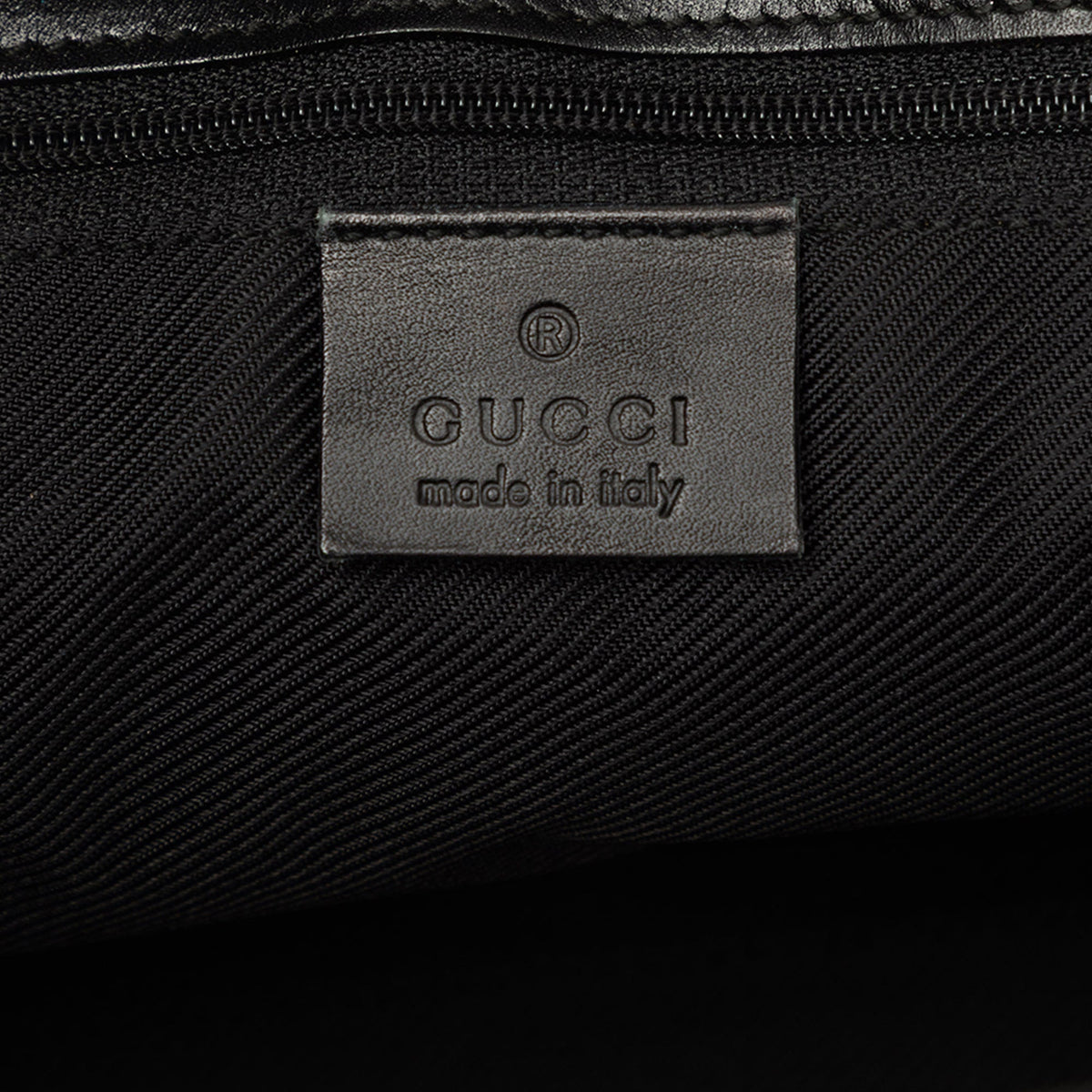 Gucci GG Canvas Jackie Bardot Shoulder Bag — Beige