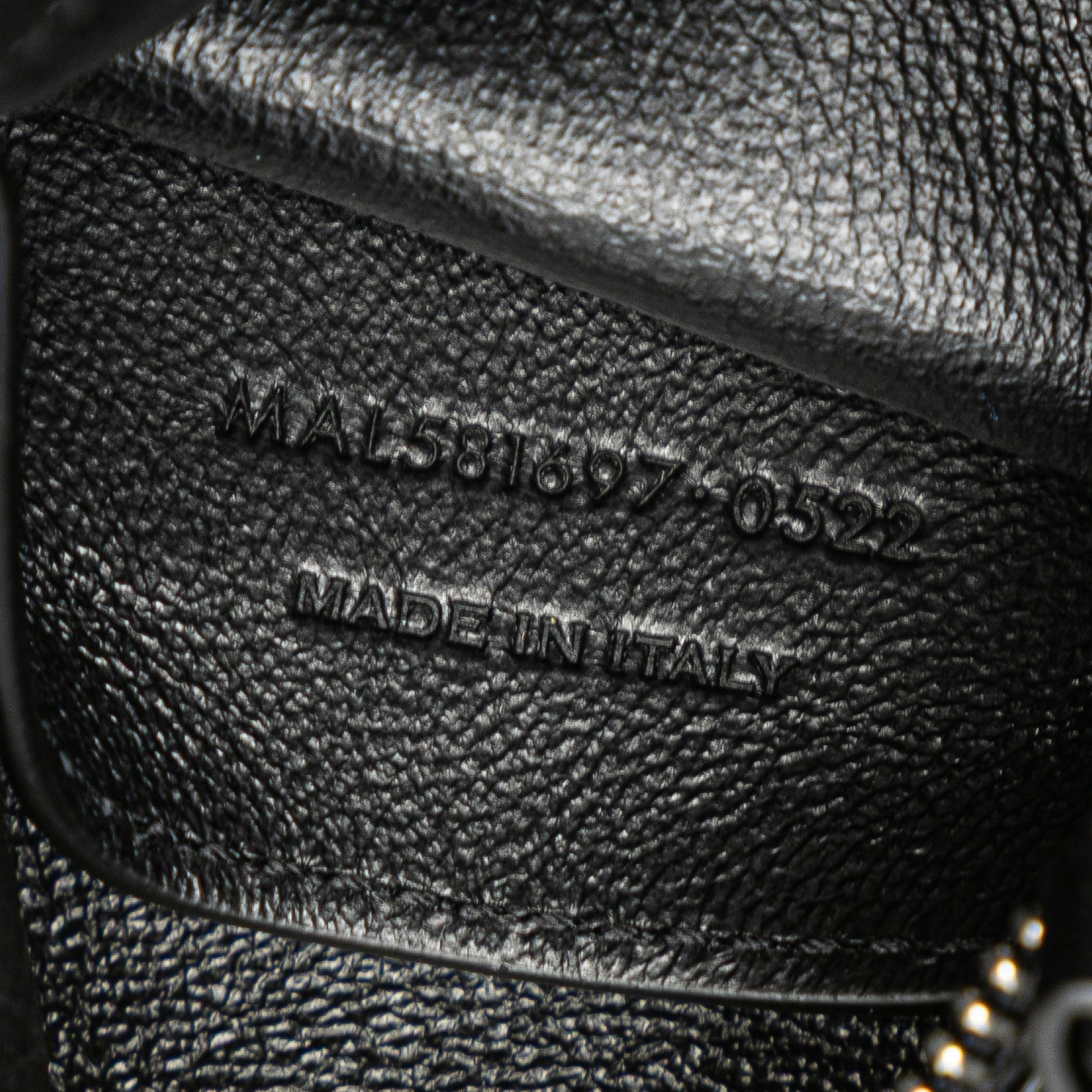 Saint Laurent Antiqued Lambskin Sid Flat Crossbody