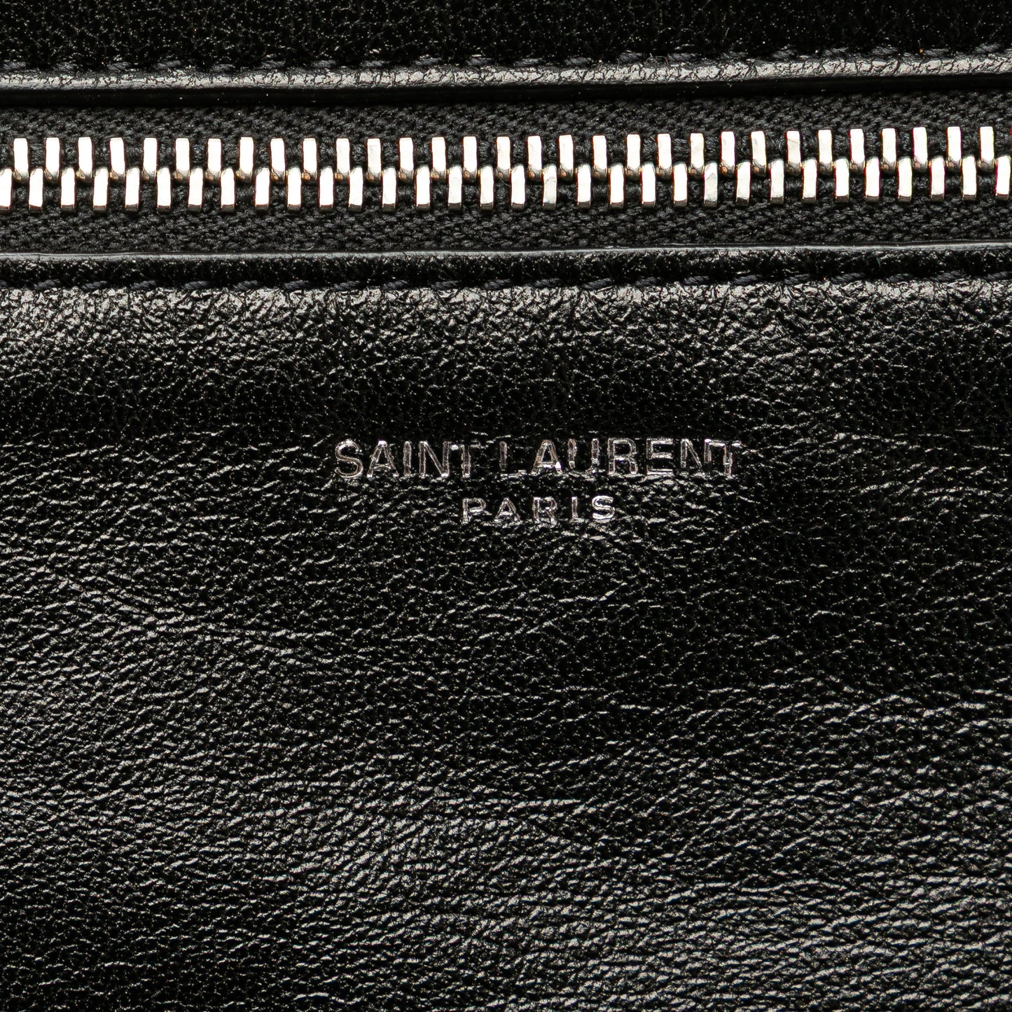 Saint Laurent Antiqued Lambskin Sid Flat Crossbody