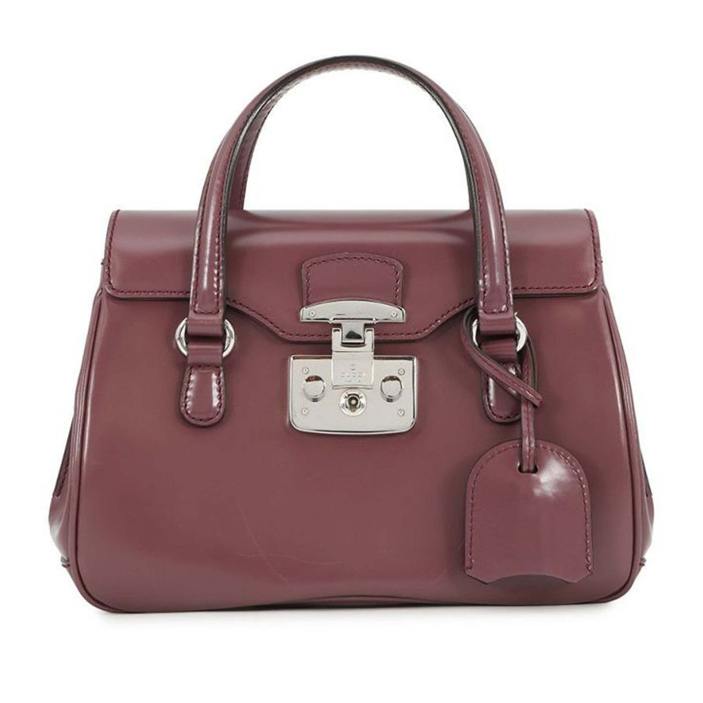 Gucci Smooth Calfskin Lady Lock Handbag