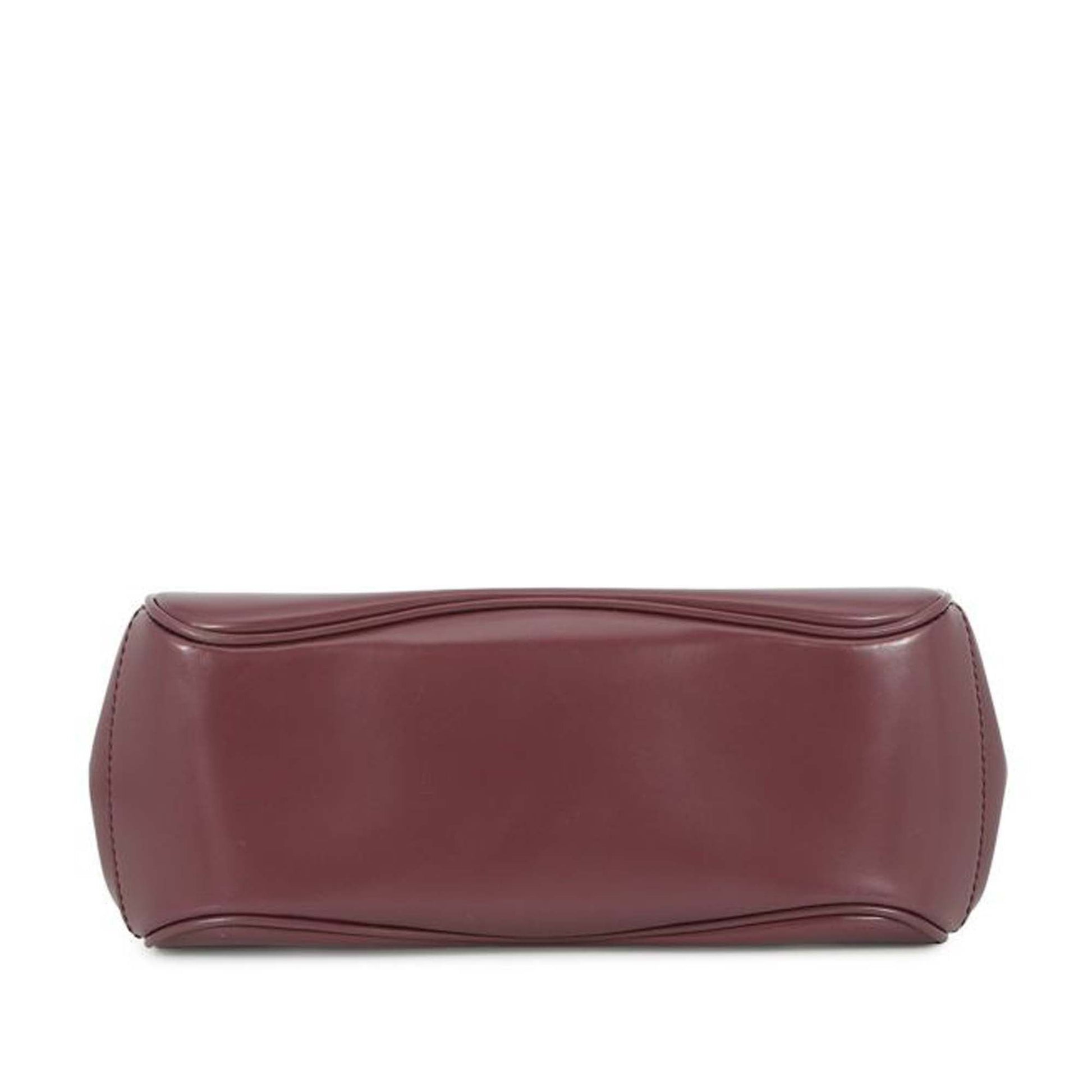Gucci Smooth Calfskin Lady Lock Handbag