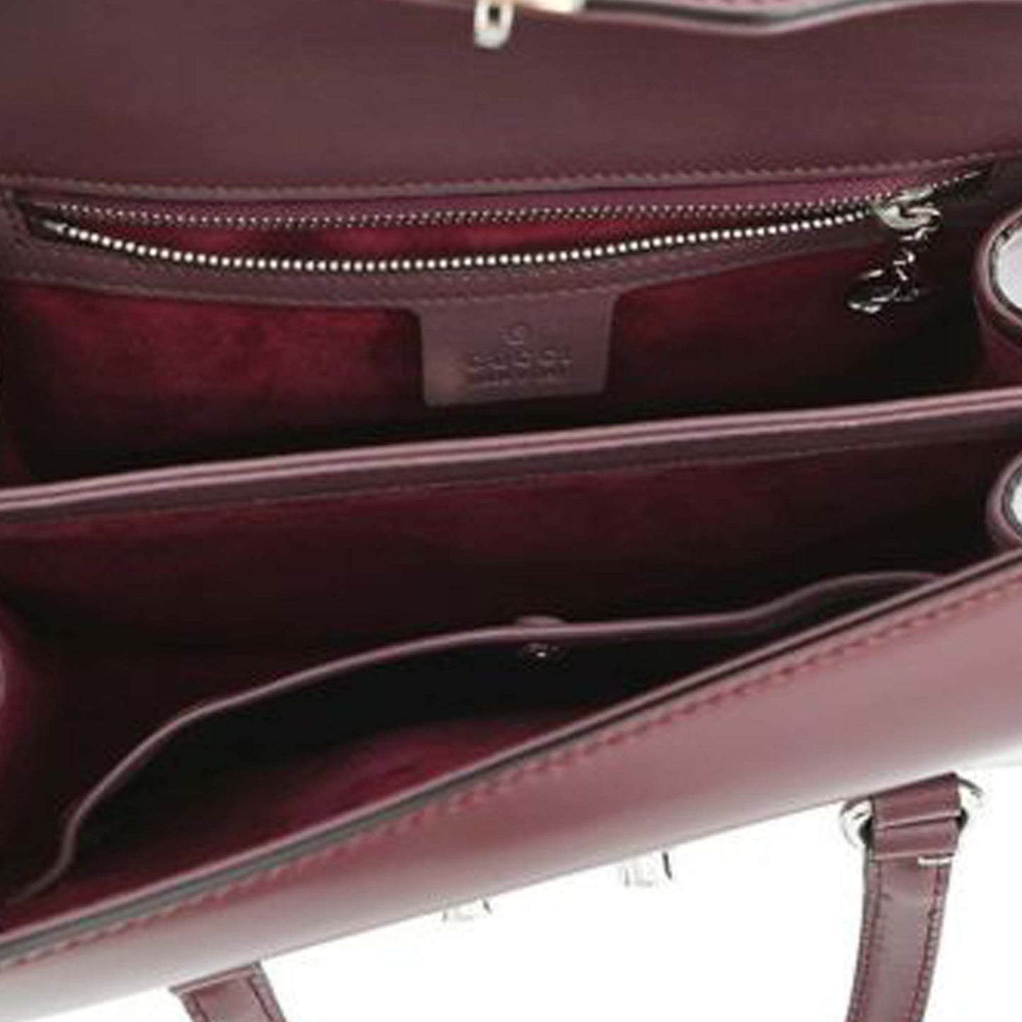 Gucci Smooth Calfskin Lady Lock Handbag