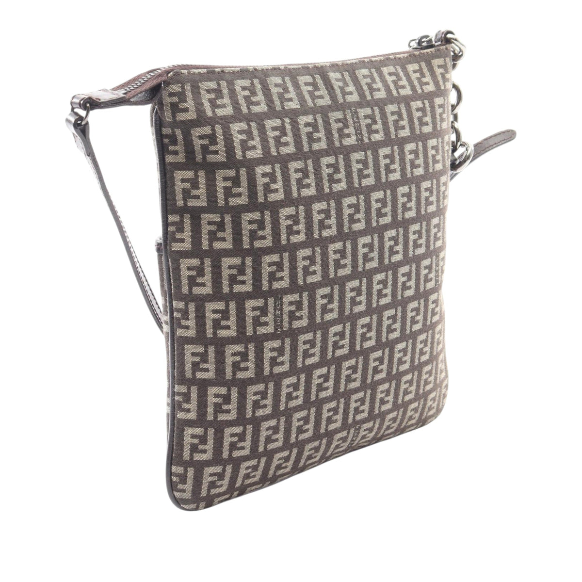 Fendi Zucchino Canvas Forever Crossbody