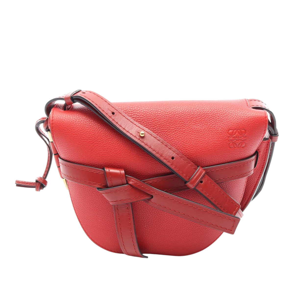 LOEWE Small Leather Gate Crossbody