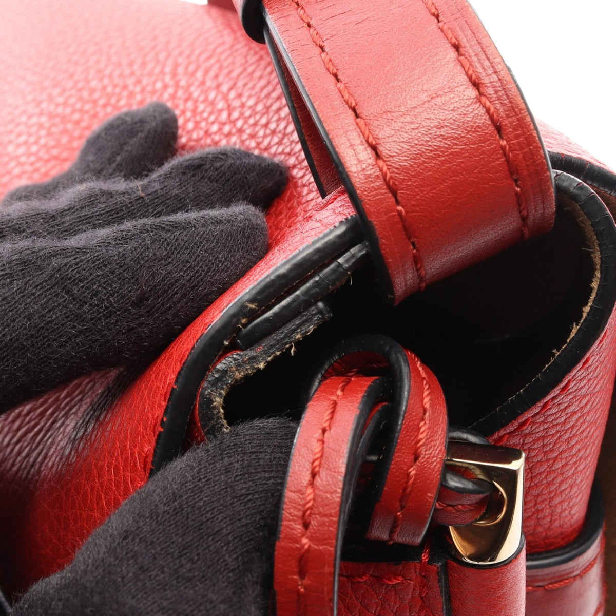 LOEWE Small Leather Gate Crossbody