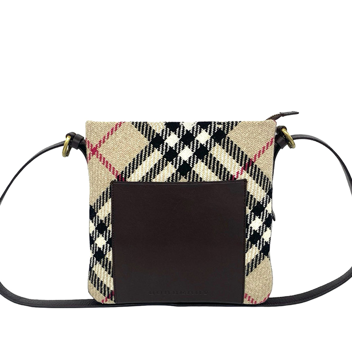Burberry Supernova Check Wool Crossbody