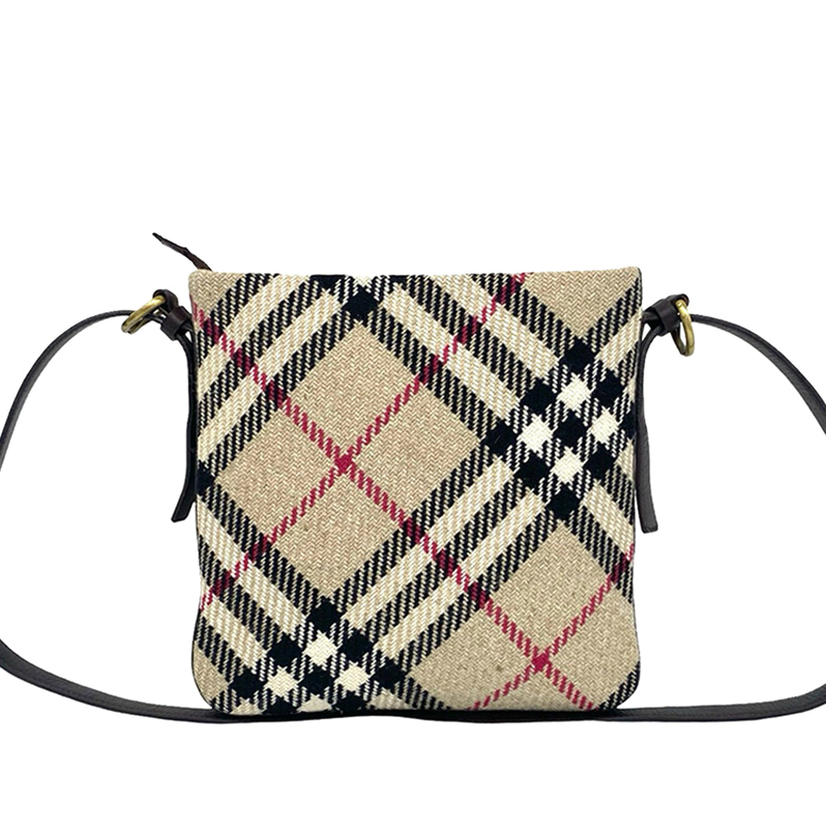 Burberry Supernova Check Wool Crossbody