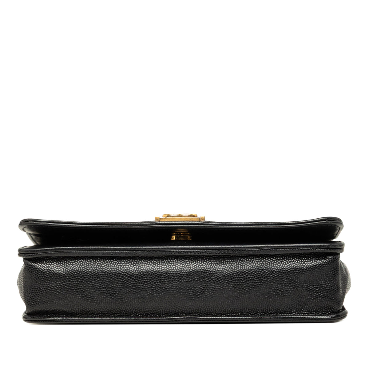 Chanel Quilted Caviar Boy Wallet on Chain