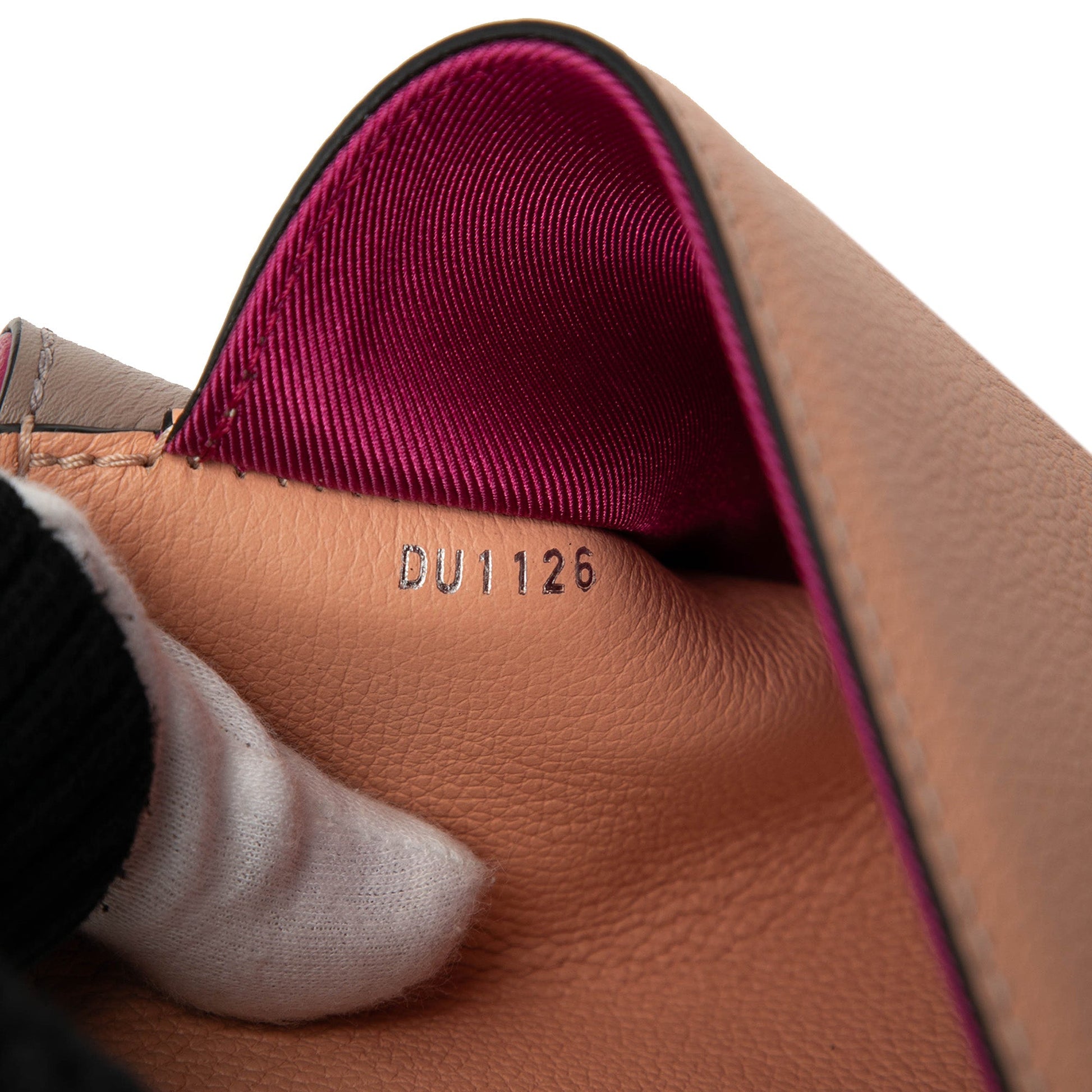 Louis Vuitton Tricolor Leather Lockme II BB