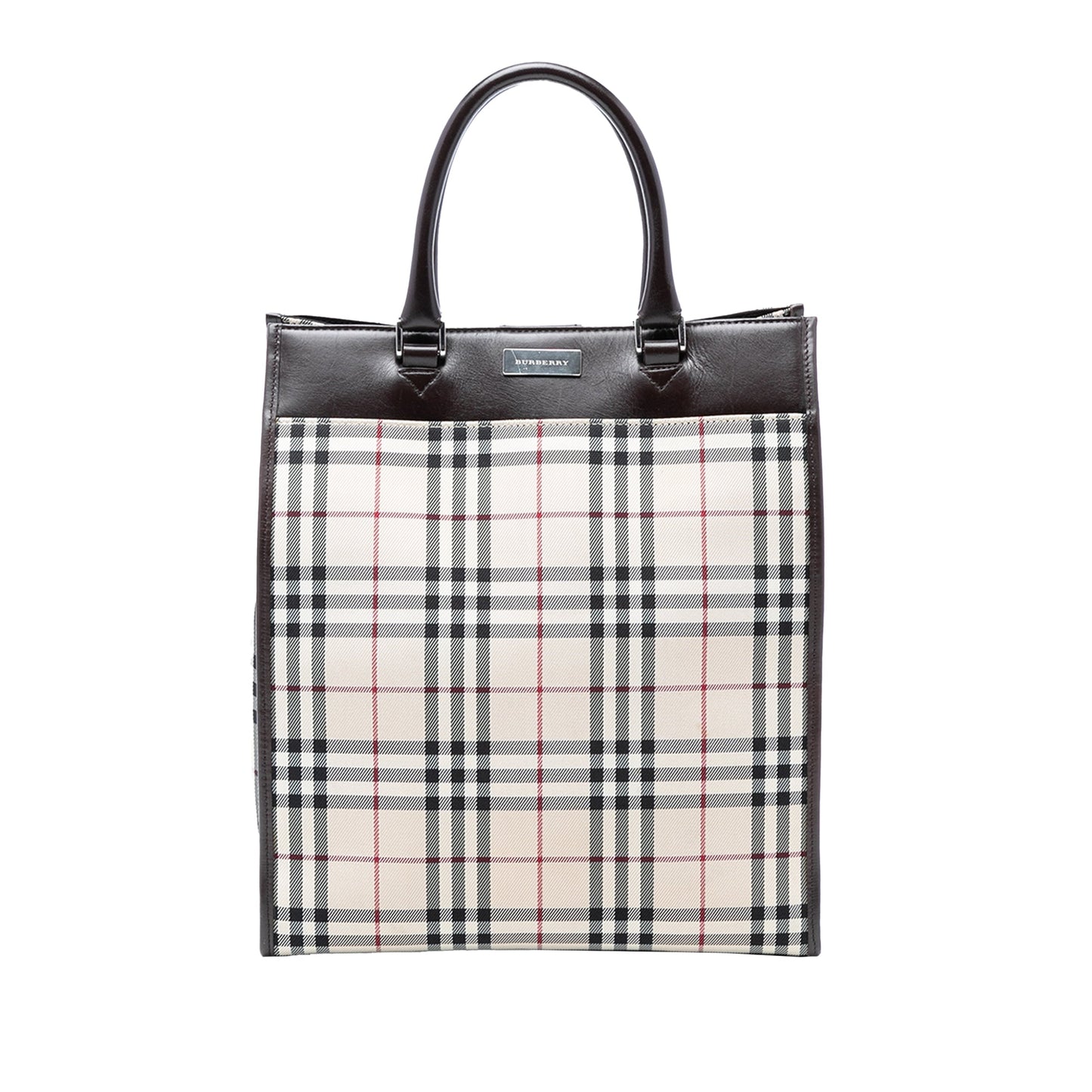 Burberry House Check Canvas Tote