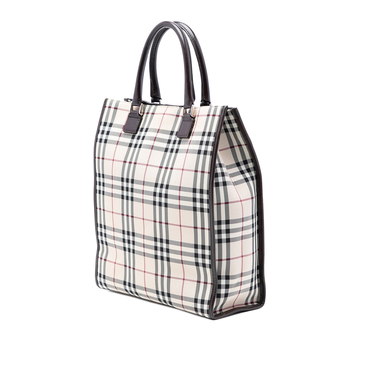 Burberry House Check Canvas Tote