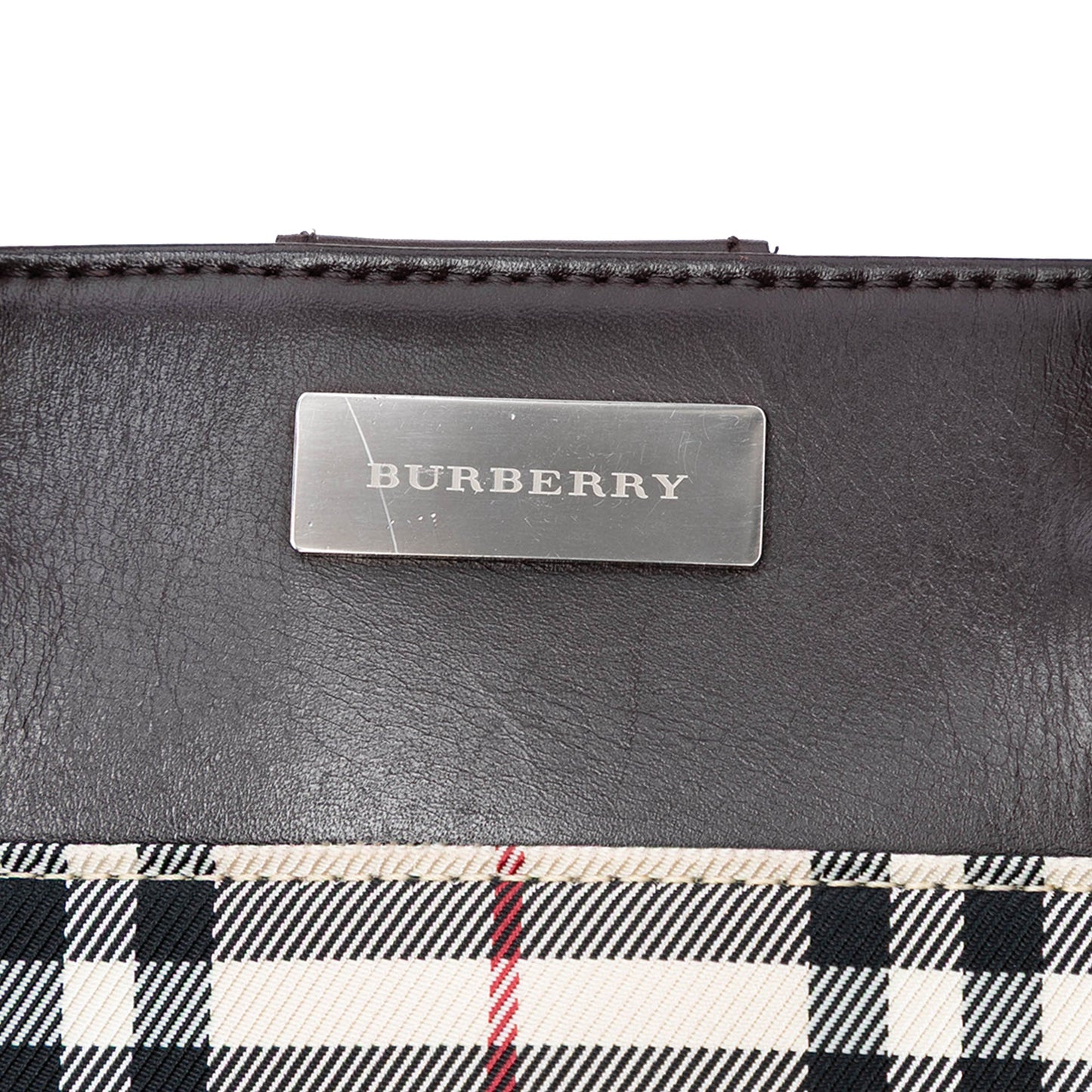 Burberry House Check Canvas Tote