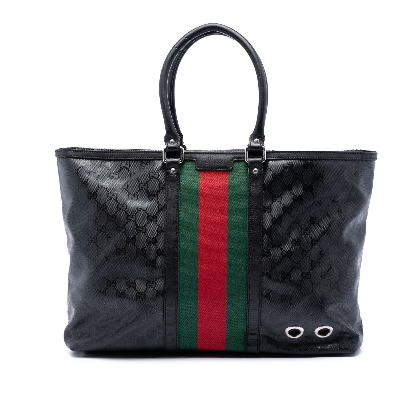 Gucci Fiat 500 Large GG Imprime Web Tote