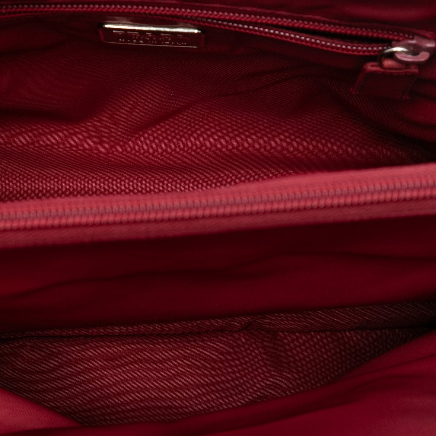 Prada Tessuto Acrylic Handle Bag