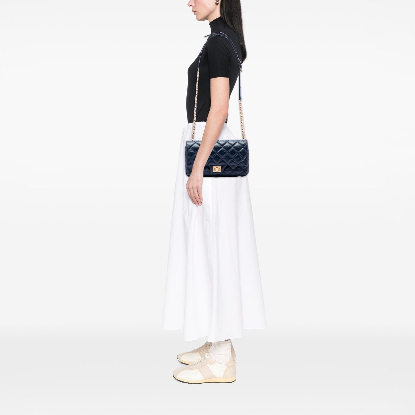 Chanel Quilted Aged Calfskin Reissue 2.55 Belt Bag