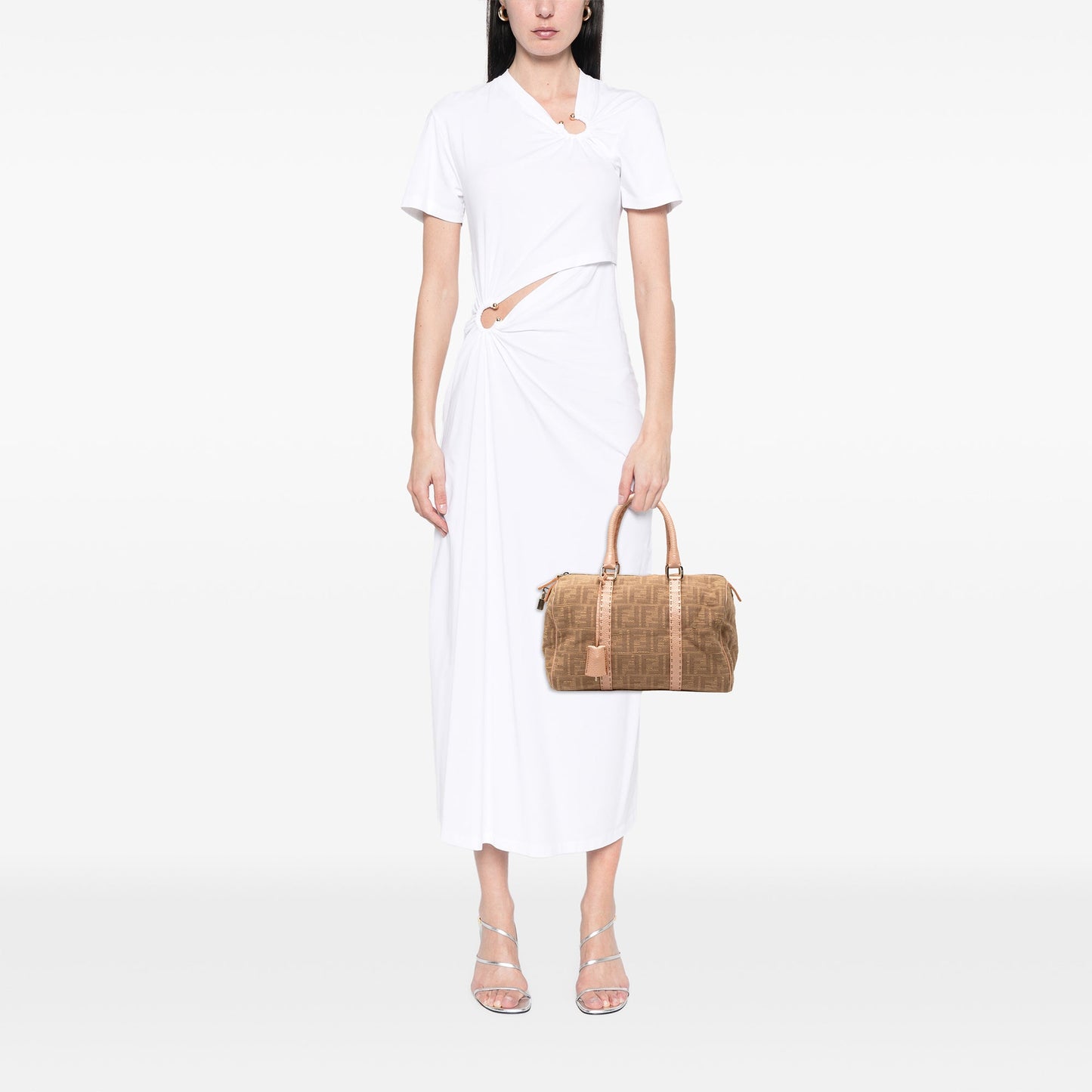 Zucca Canvas Selleria Boston Bag