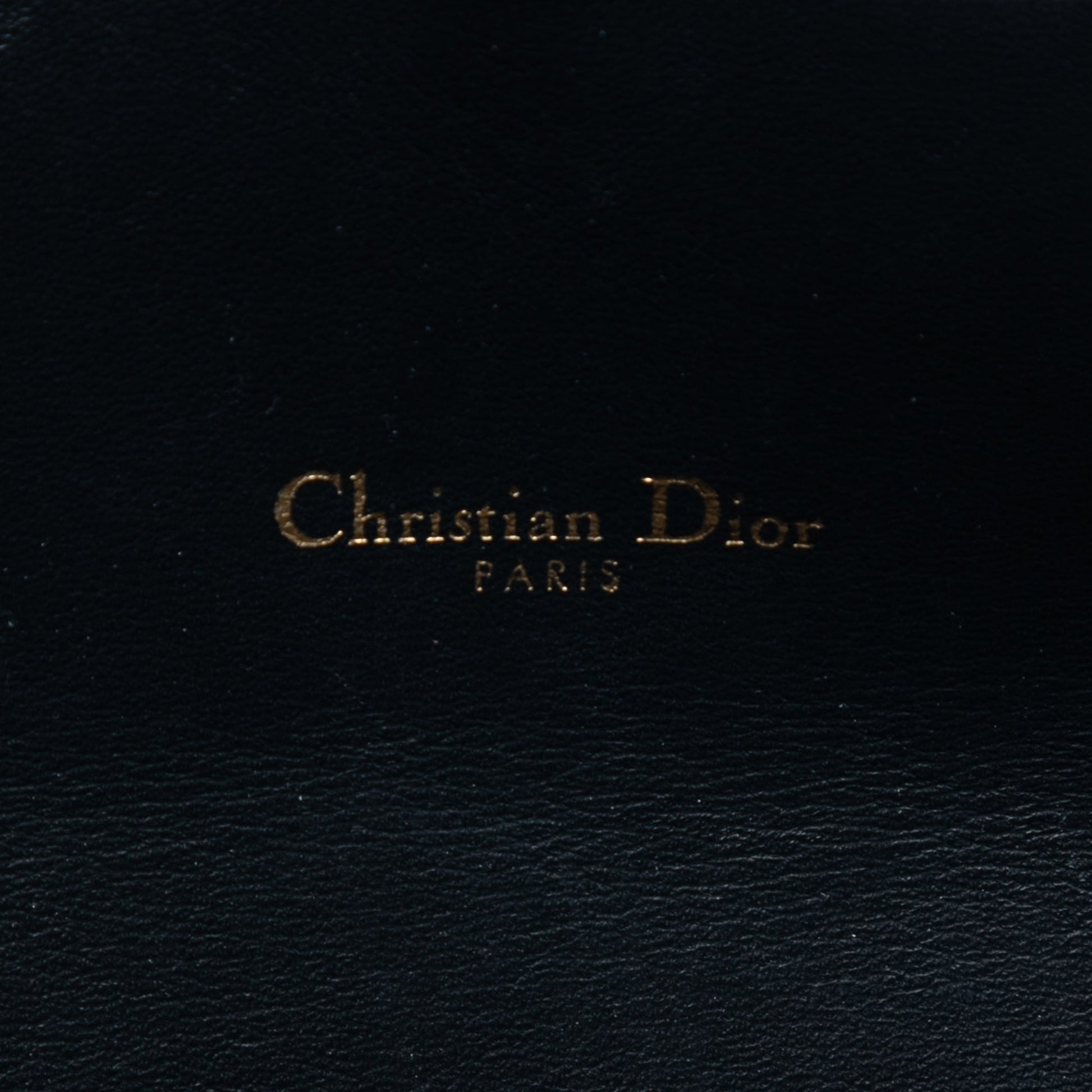 Dior Oblique Canvas Saddle Wallet On Chain