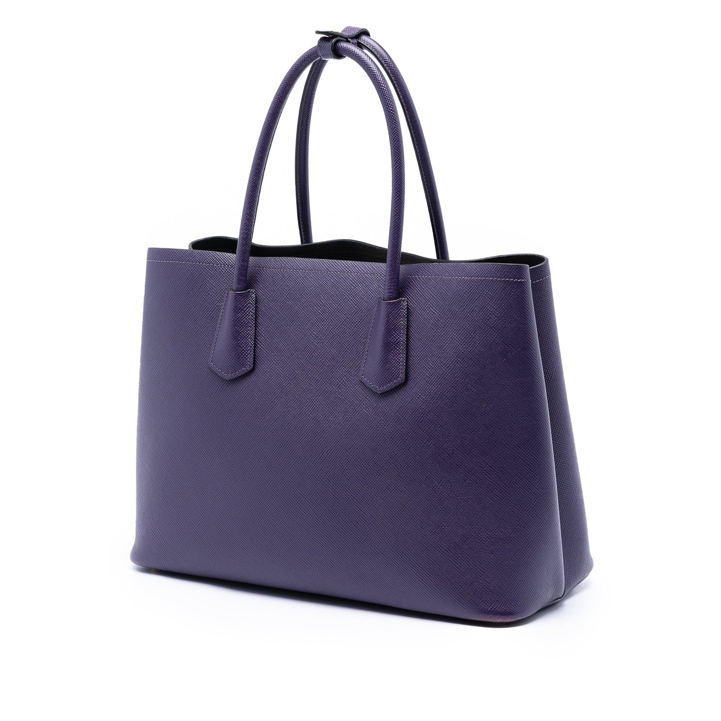 Prada Medium Saffiano Cuir Double Satchel