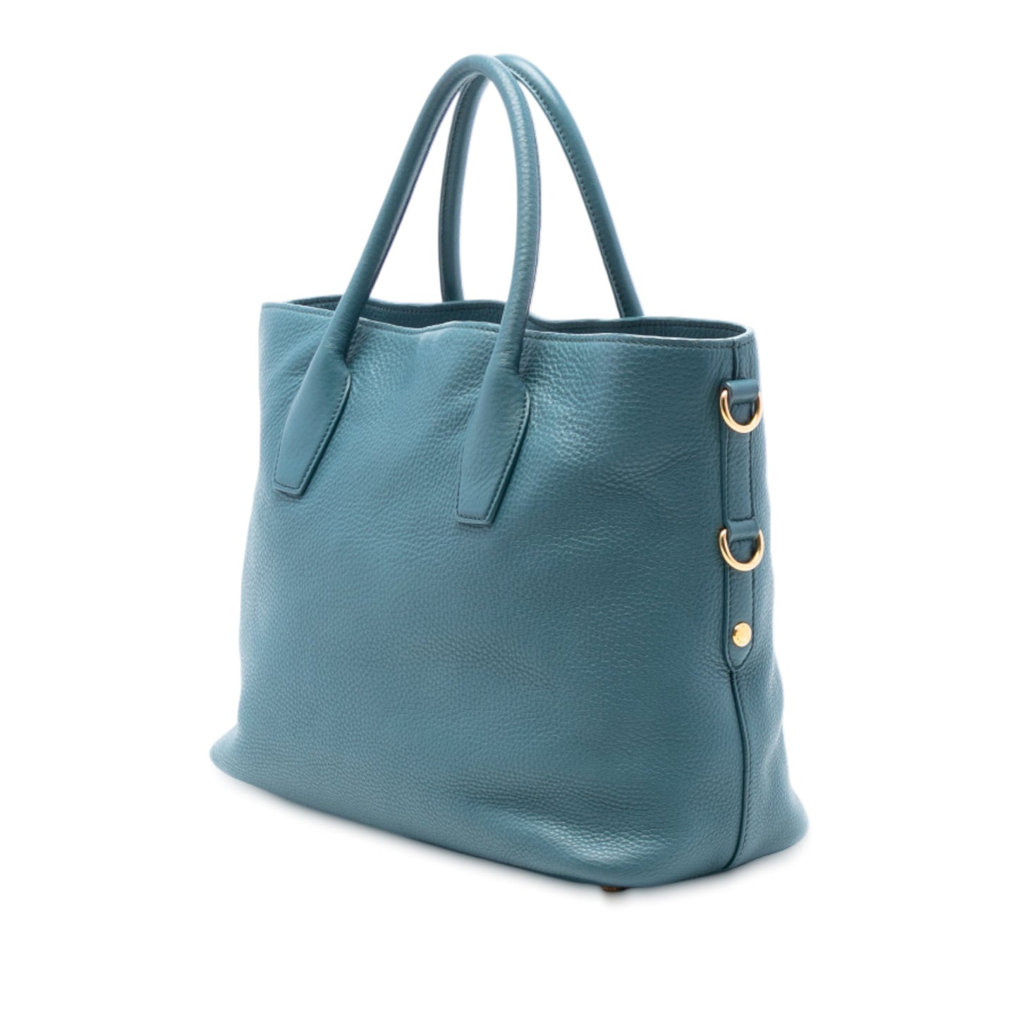 Prada Vitello Daino Open Convertible Tote