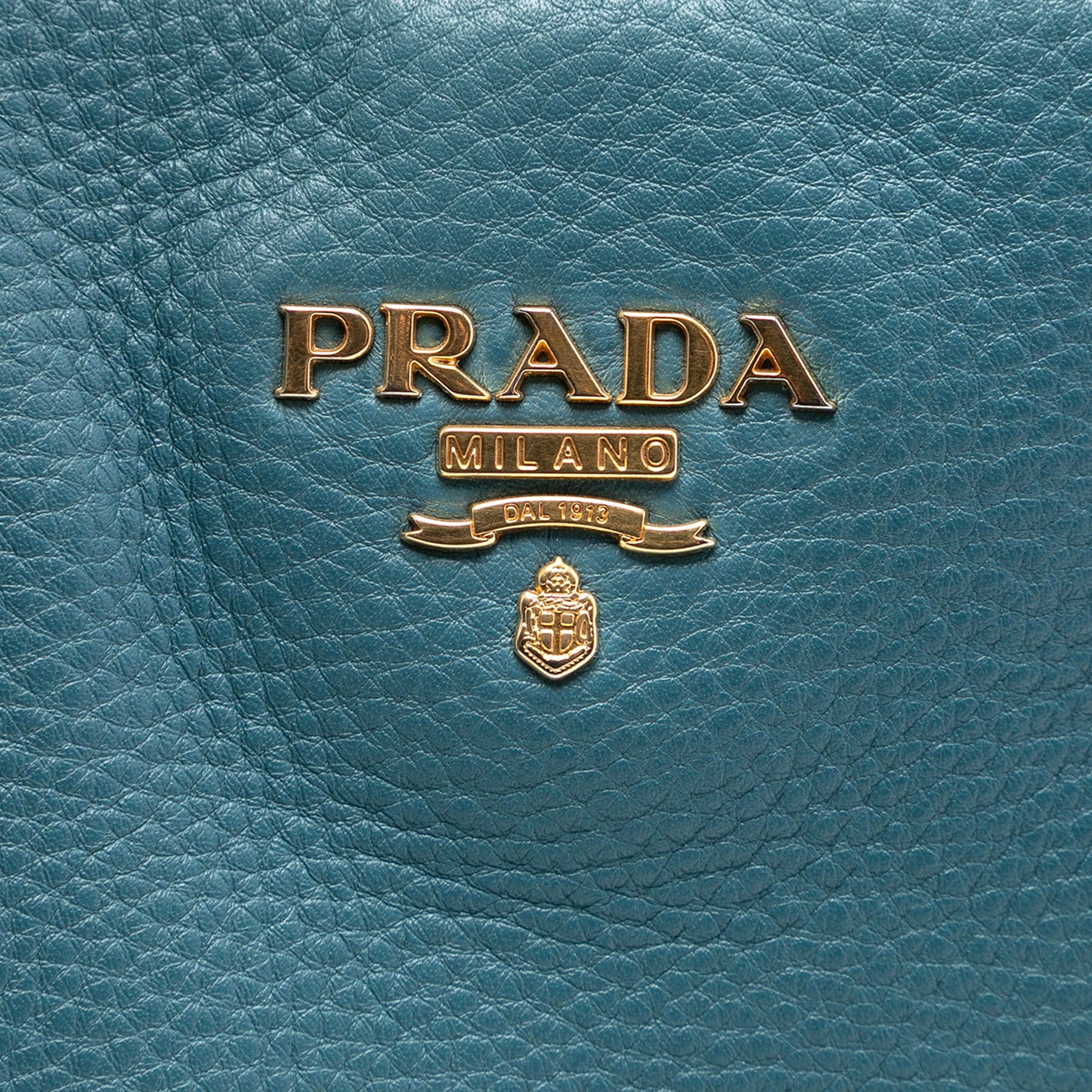 Prada Vitello Daino Open Convertible Tote