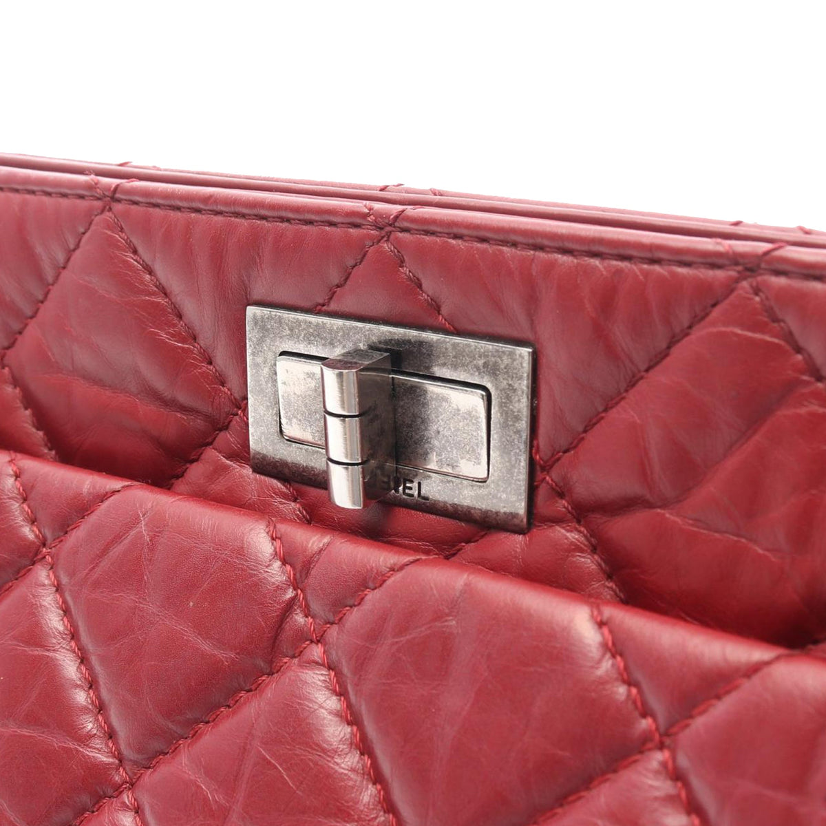 Chanel Quilted Aged Calfskin Reissue 2.55 Tote