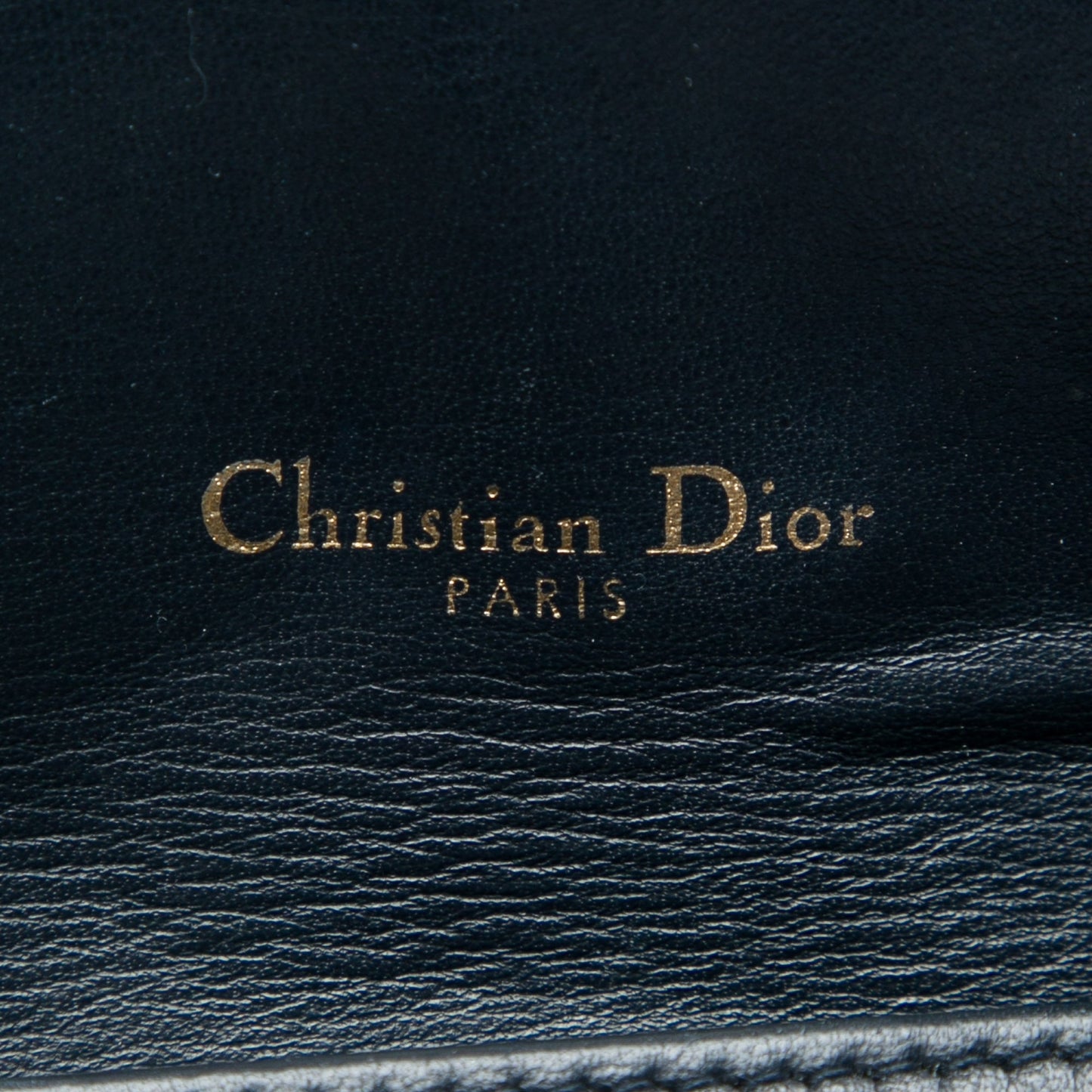 Dior Oblique Canvas Saddle Wallet On Chain