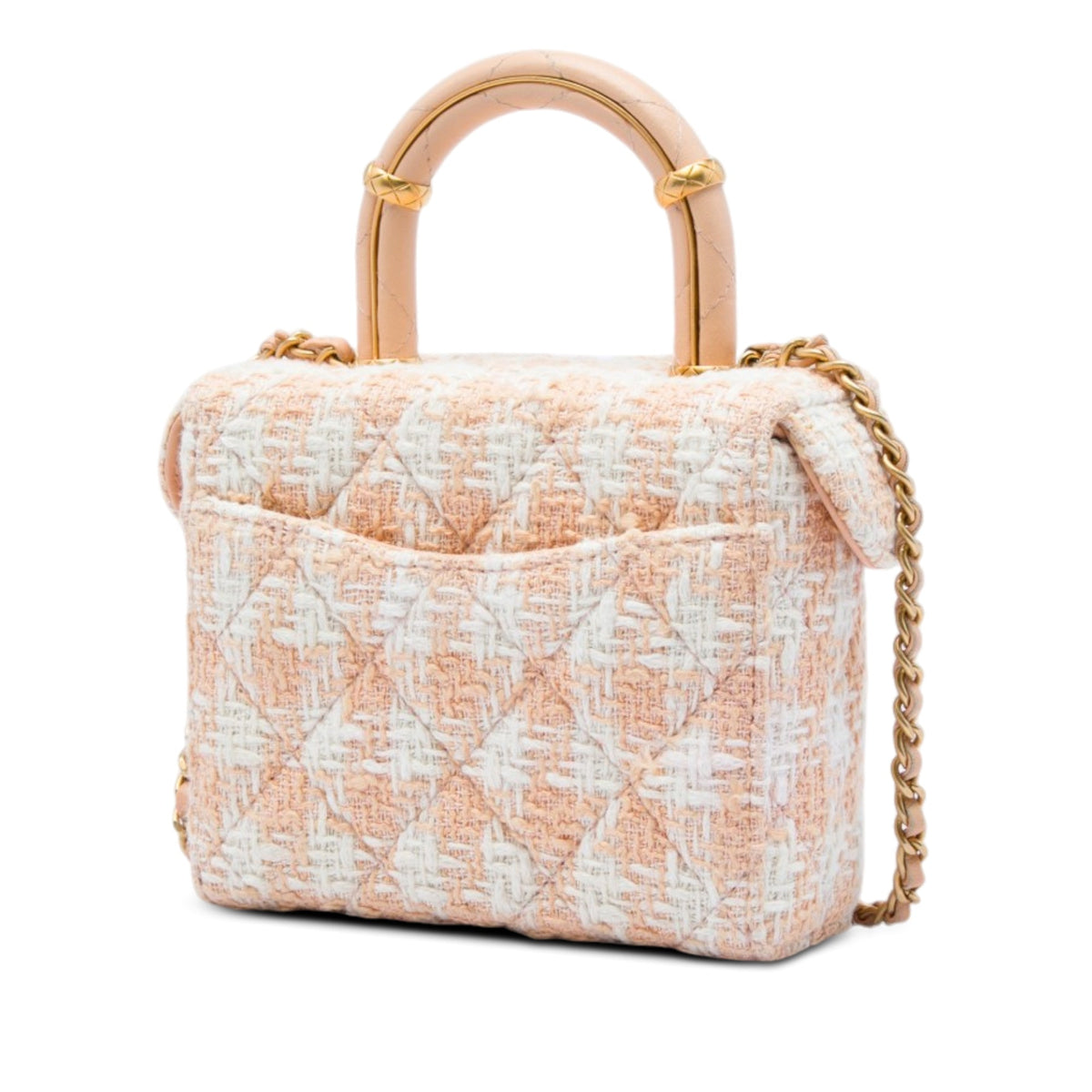 Chanel Mini Tweed Crush Top Handle Bag