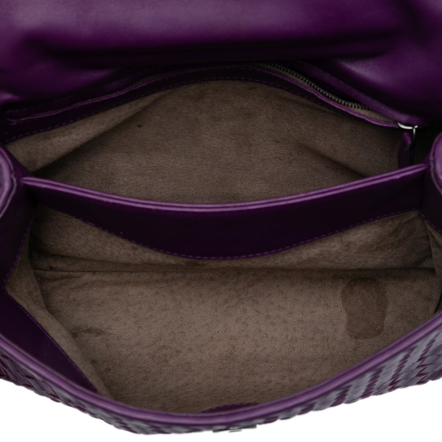 Bottega Veneta Small Nappa Intrecciato Olimpia Shoulder Bag