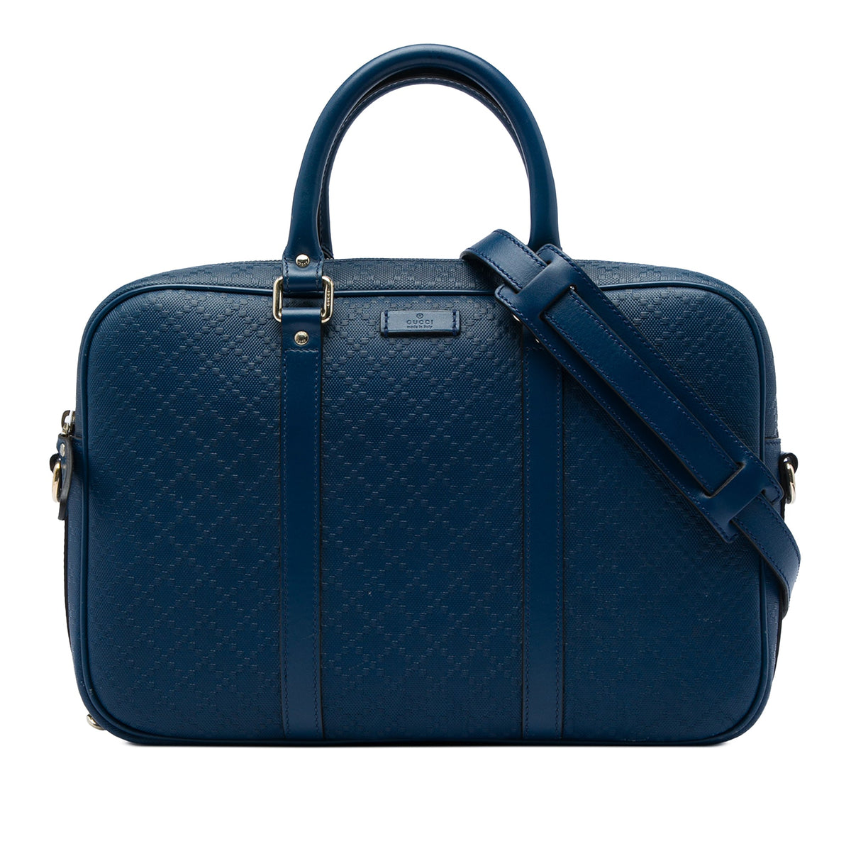 Gucci Medium Diamante Bright Calfskin Business Bag