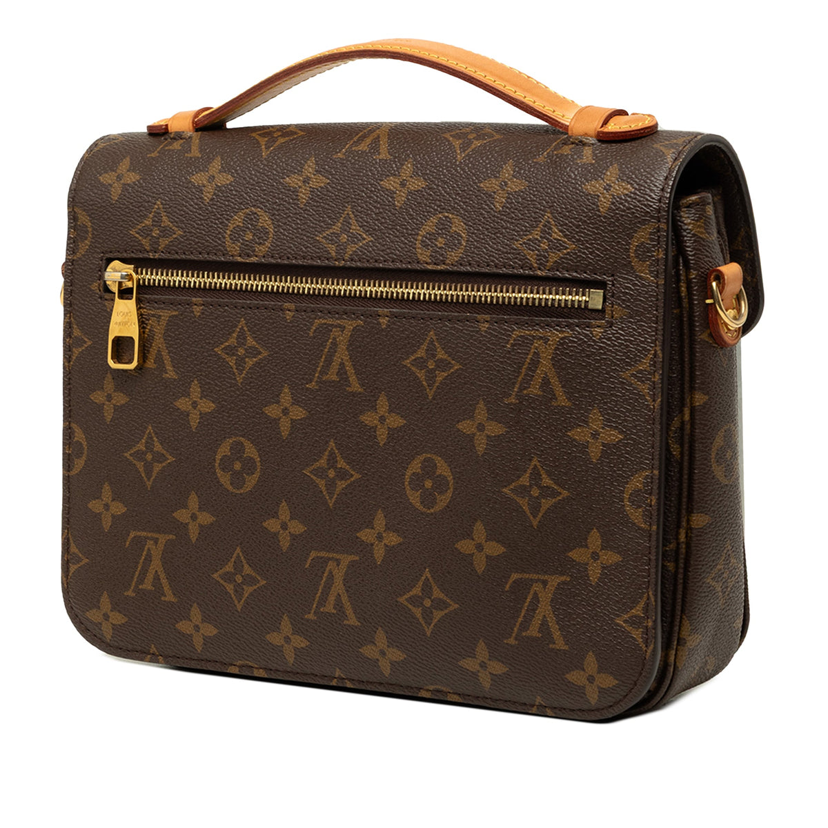 Louis Vuitton Monogram Pochette Metis — Brown