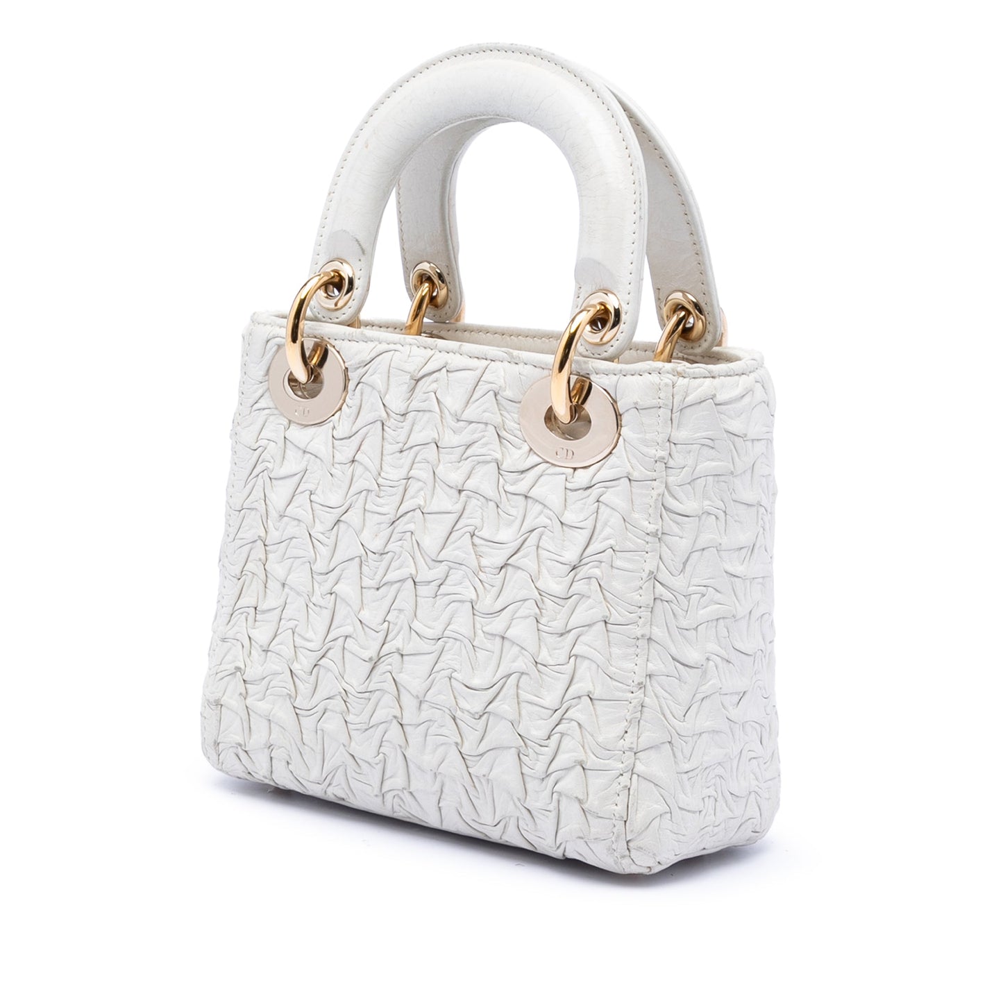 Mini Wavy Crinkled Lambskin Lady Dior
