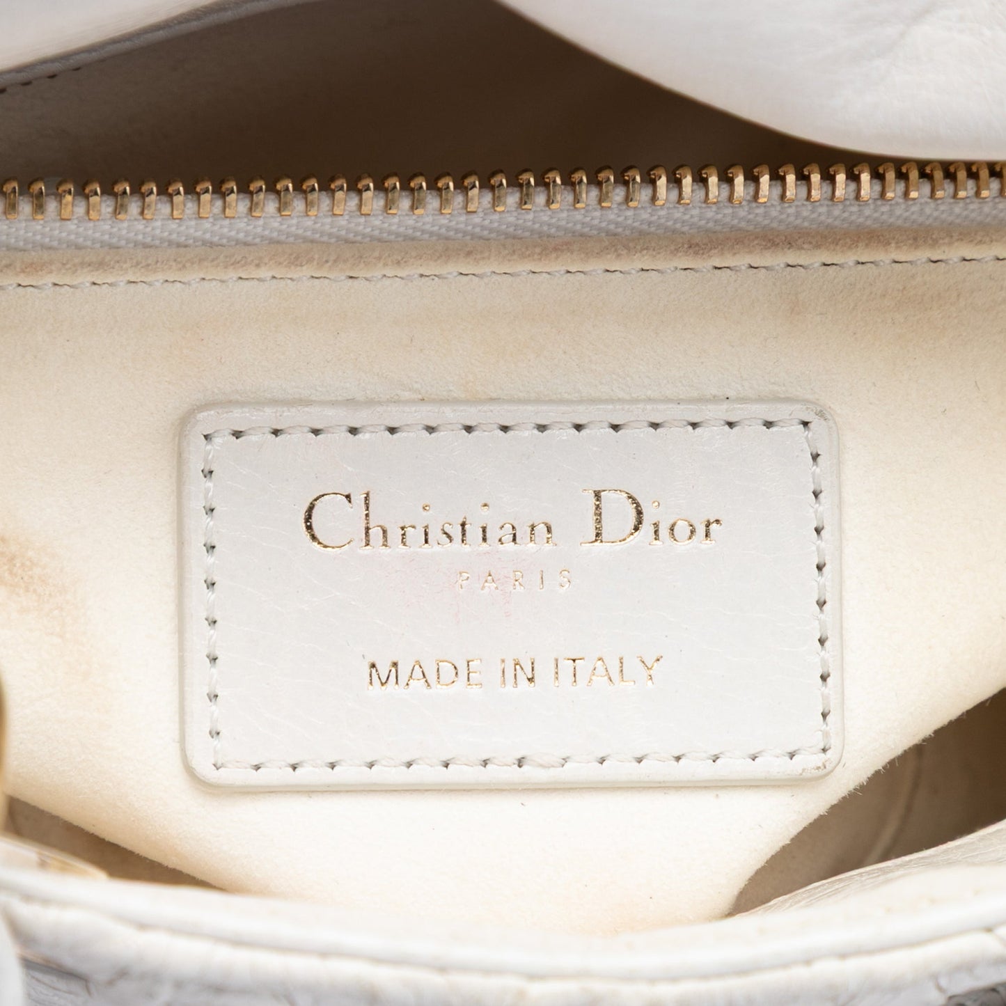 Mini Wavy Crinkled Lambskin Lady Dior
