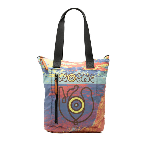 LOEWE Printed Nylon Eye Loewe Nature Tote