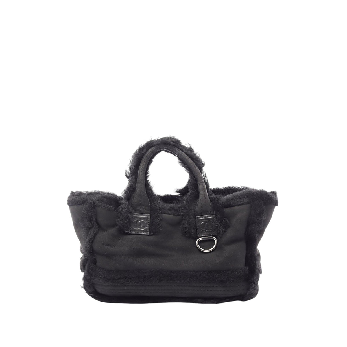 Chanel Mouton Tote — Black