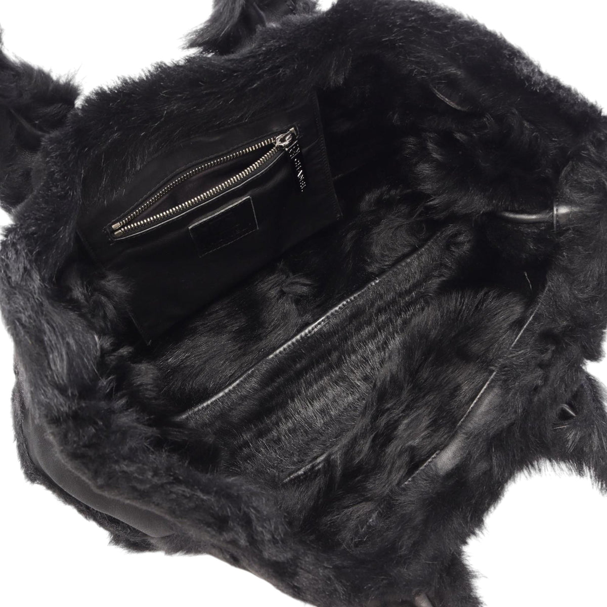 Chanel Mouton Tote — Black