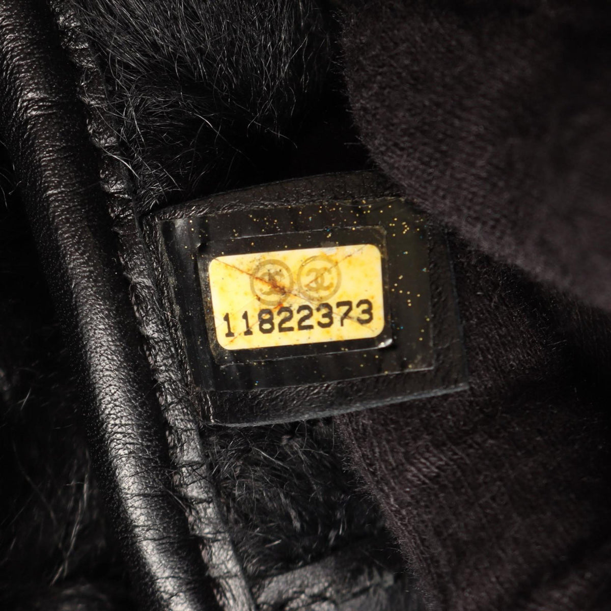 Chanel Mouton Tote — Black