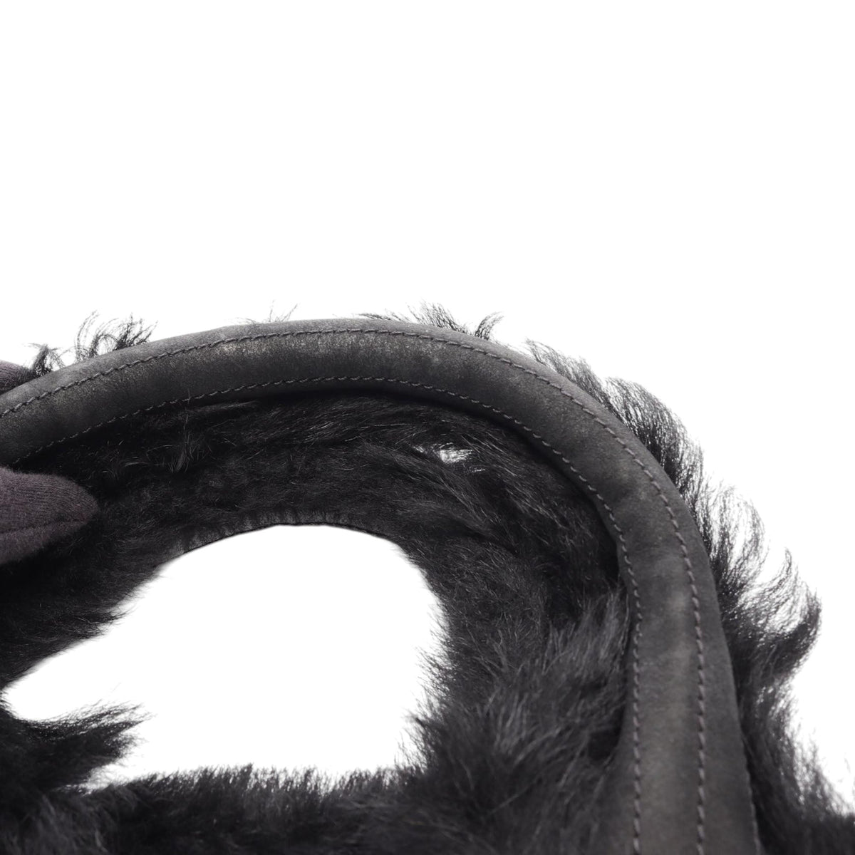 Chanel Mouton Tote — Black