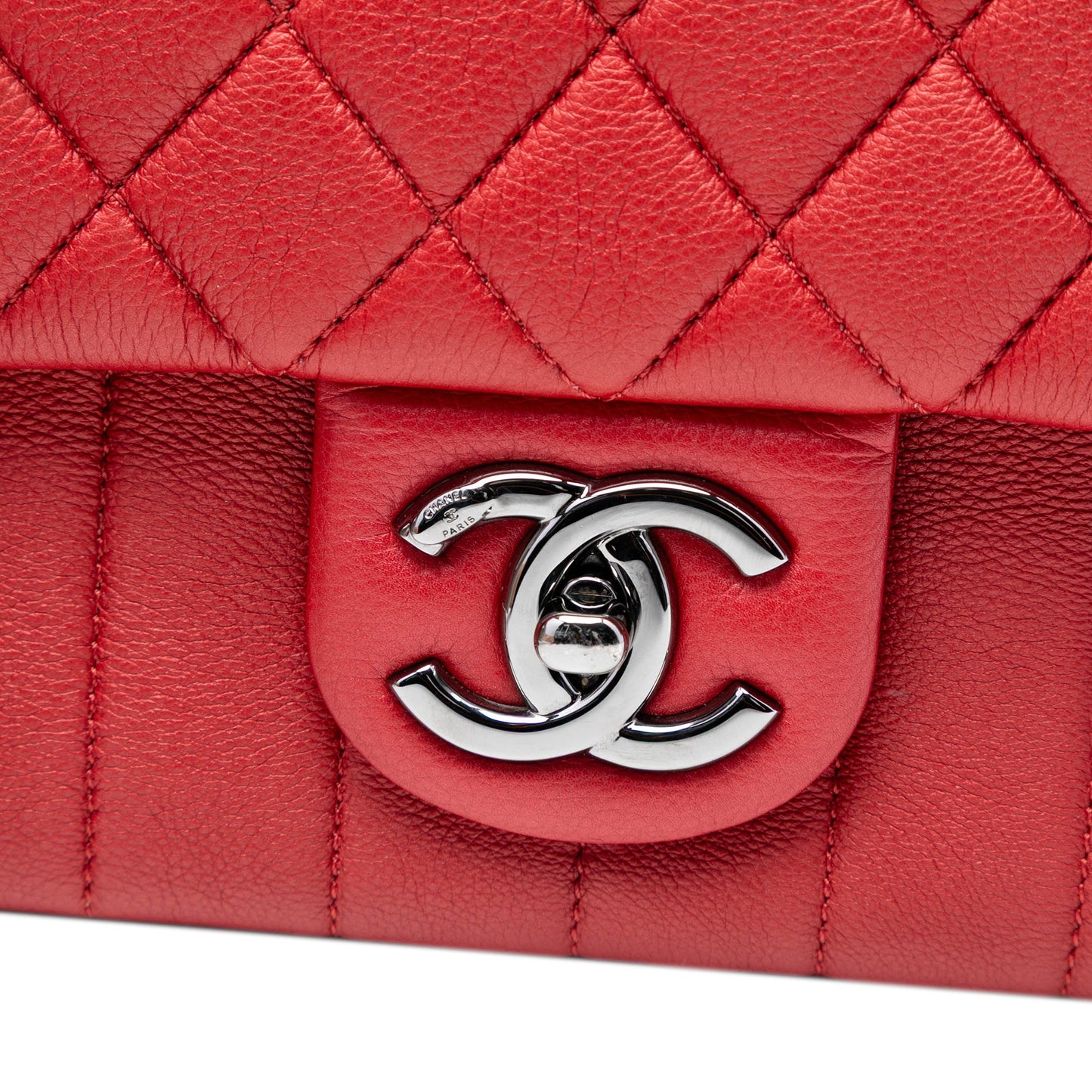 Chanel CC Quilted Calfskin Multi Chain Flap