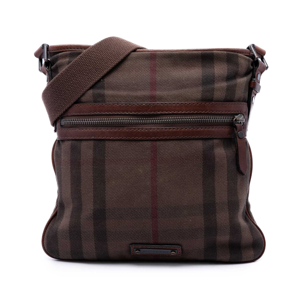 Burberry Exploded Check Cotton Crossbody