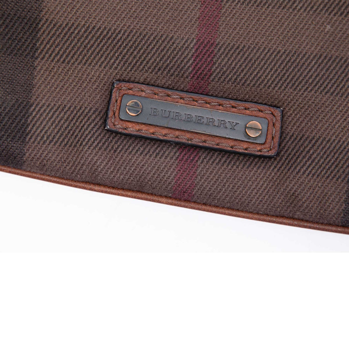 Burberry Exploded Check Cotton Crossbody