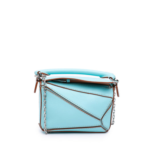 LOEWE Nano Calfskin Puzzle Satchel